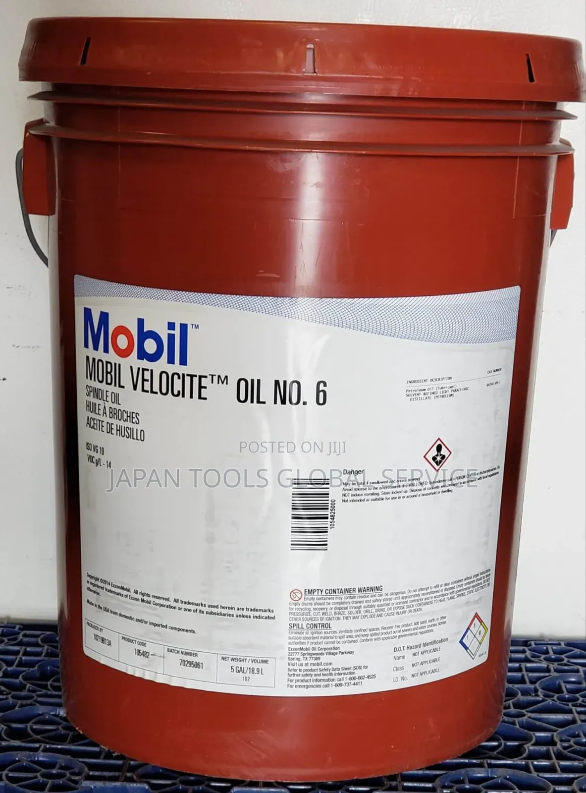 Mobil Velocite Oil No.6 (20litre)