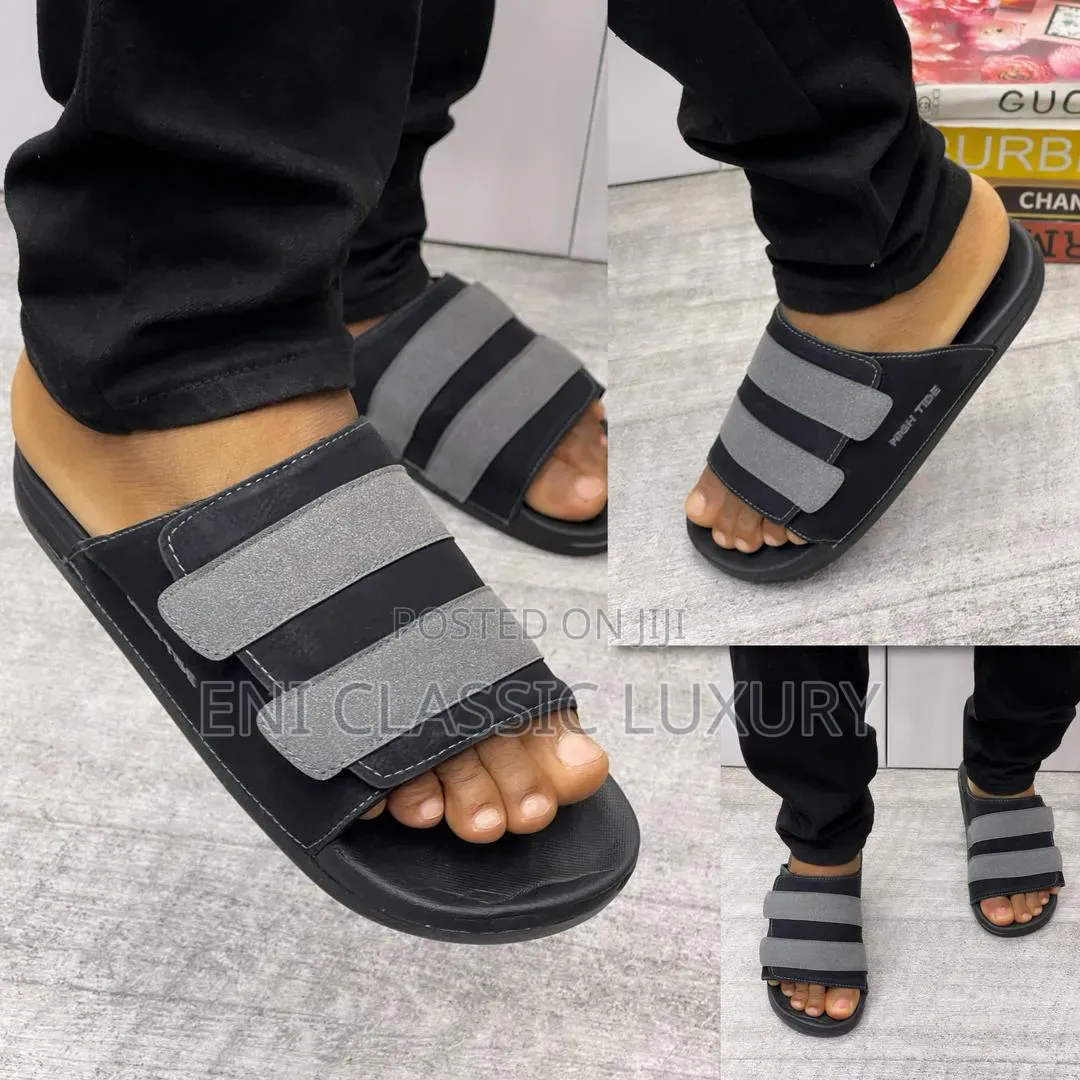 Top Quality Luxury Men's Slides Well Banded Package