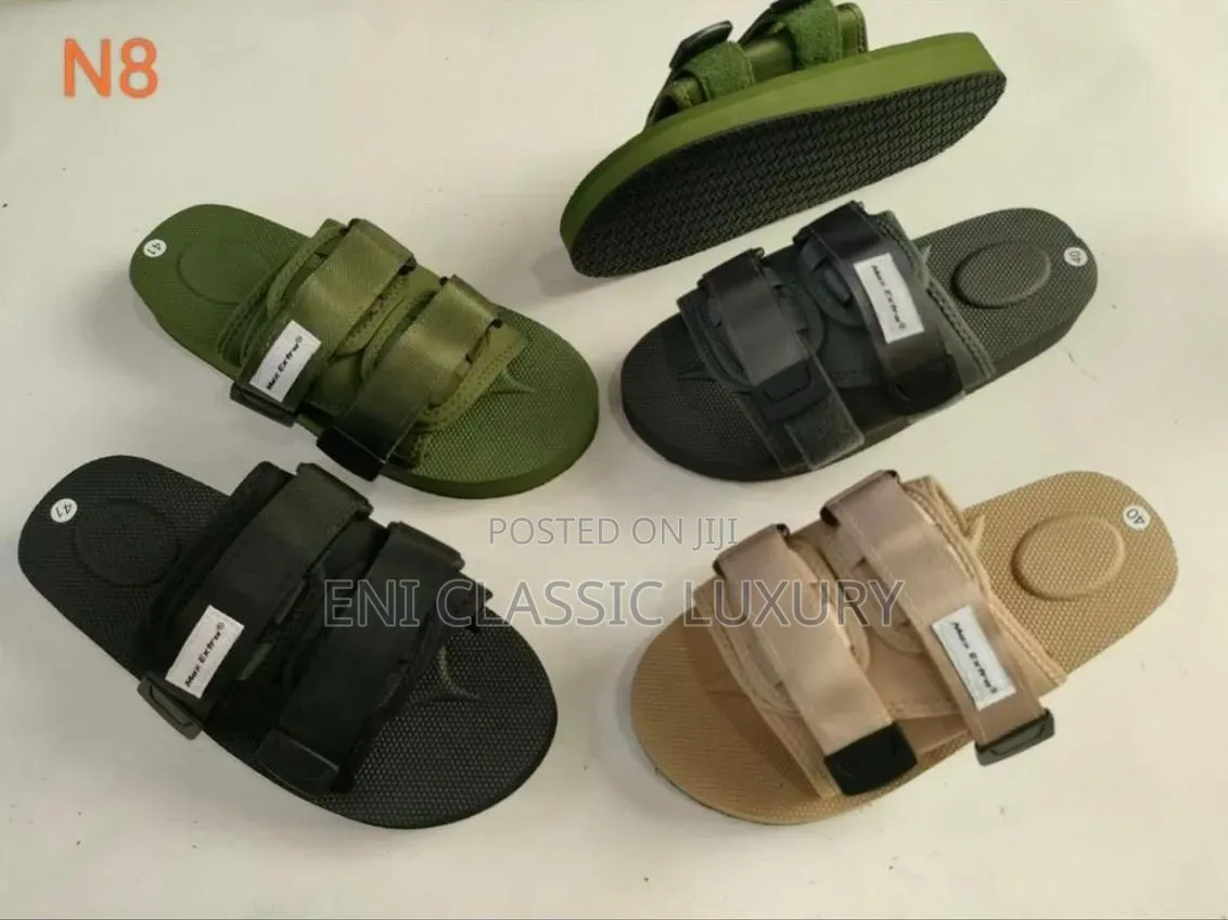 Top Quality Luxury Men's Slides Well Banded Package