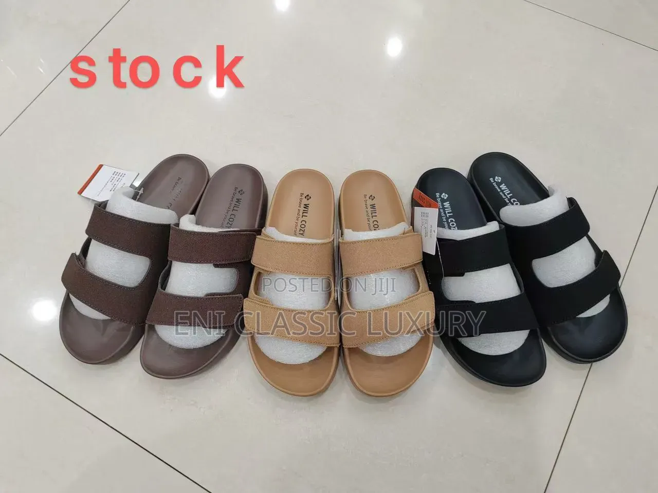 Top Quality Luxury Men's Slides Well Banded Package
