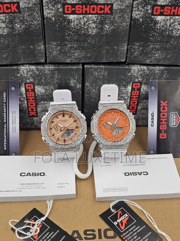 Casio G-Shock Ga-2100 (Full Iced Out)
