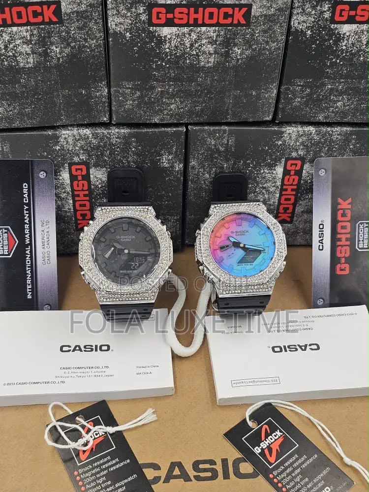 Casio G-Shock Ga-2100 (Full Iced Out)
