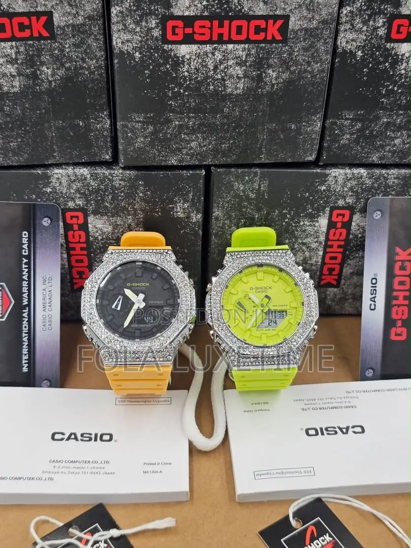 Casio G-Shock Ga-2100 (Full Iced Out)