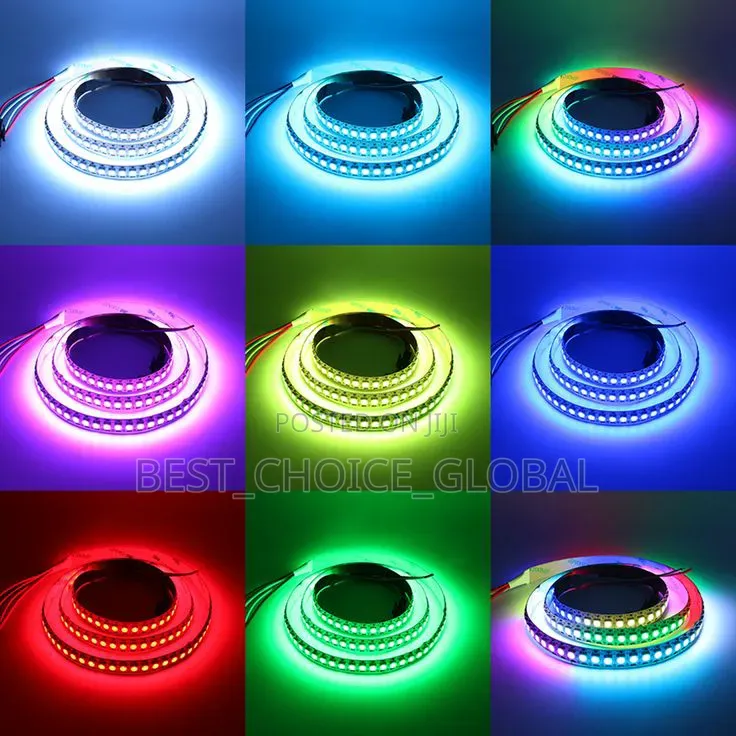 Led Strip Light Single Color Blue 24volts