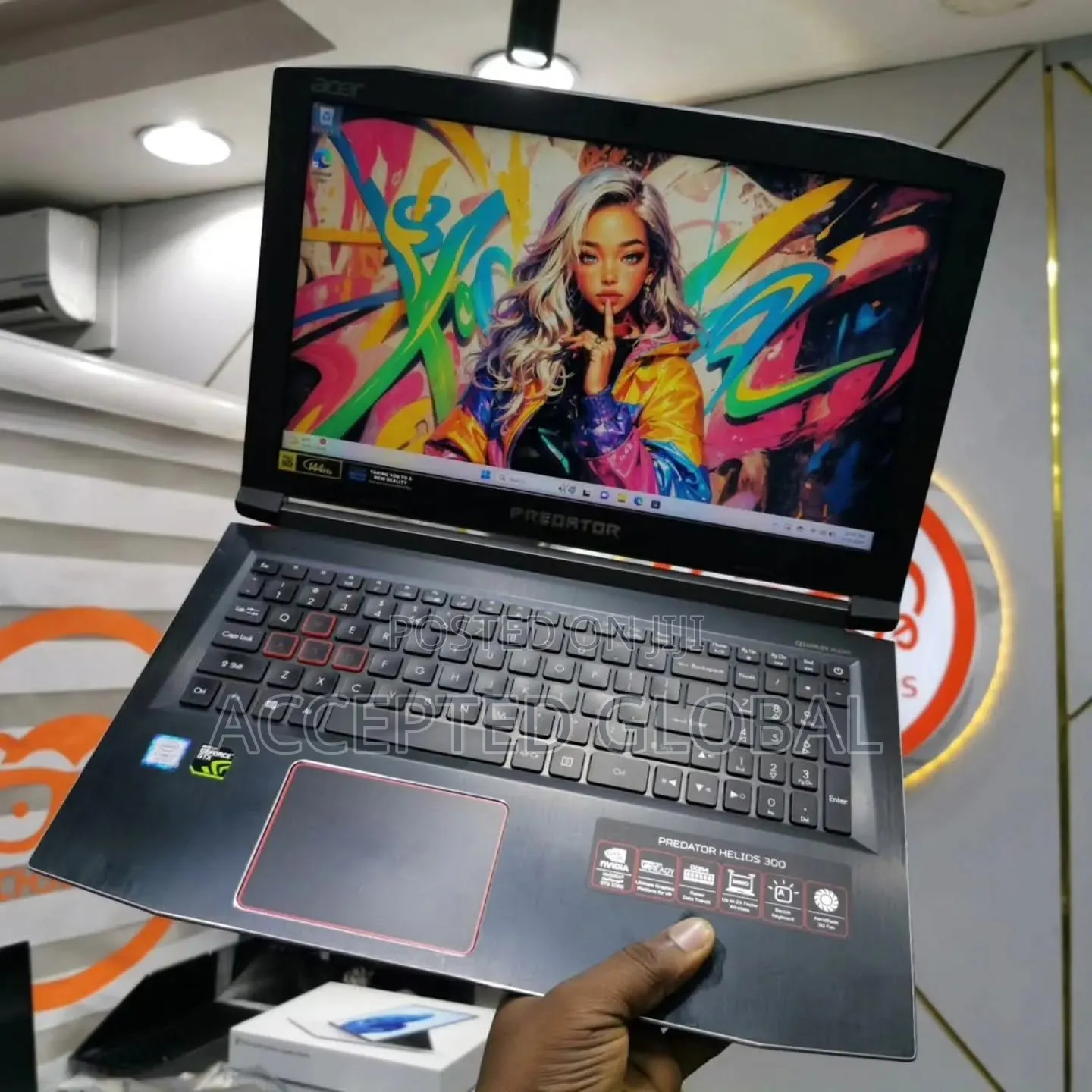 Laptop Acer Predator Helios 300 16GB Intel Core i7 SSD 512GB