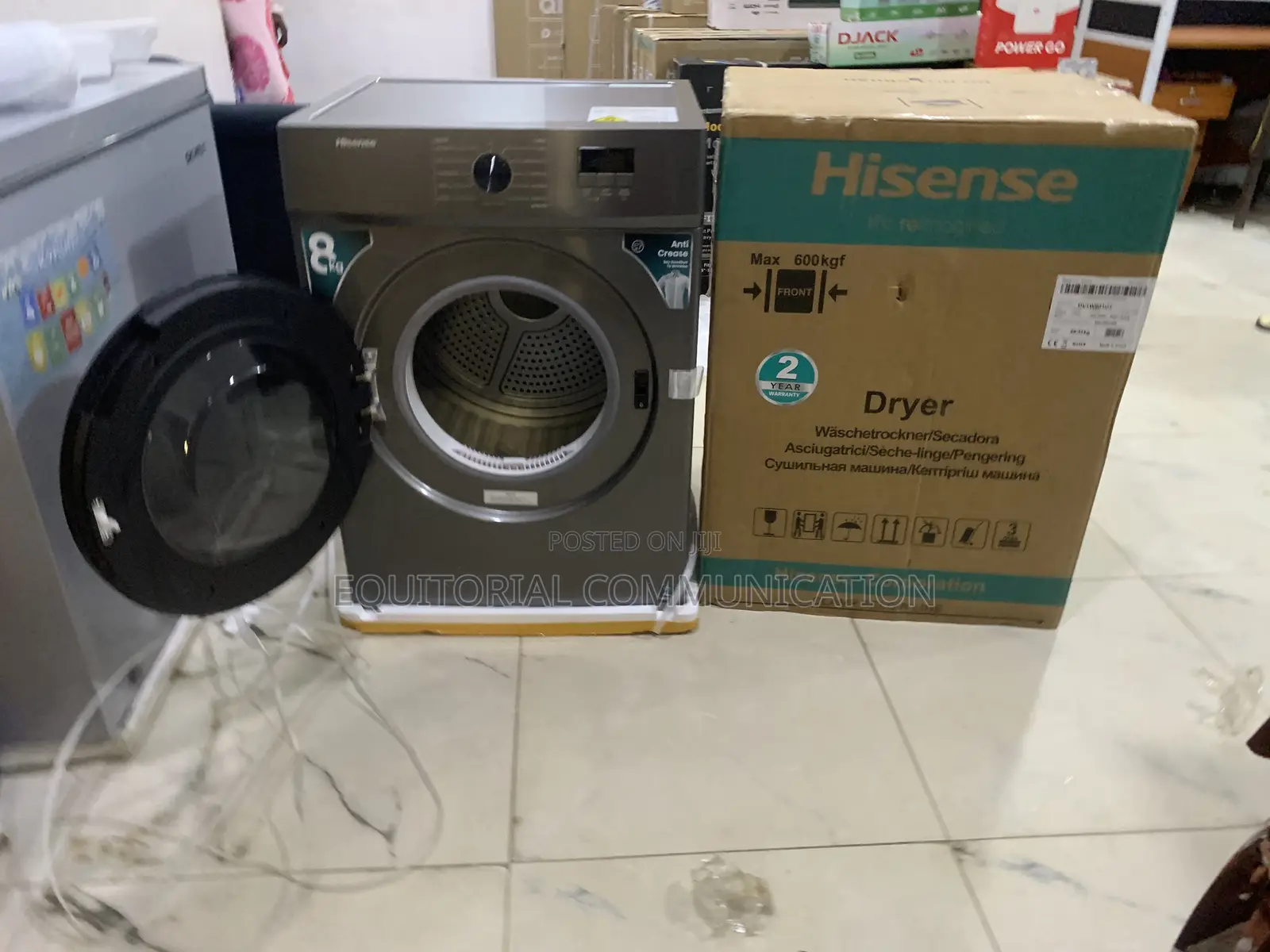 Hisense 8kg Dryer With Smart Controls