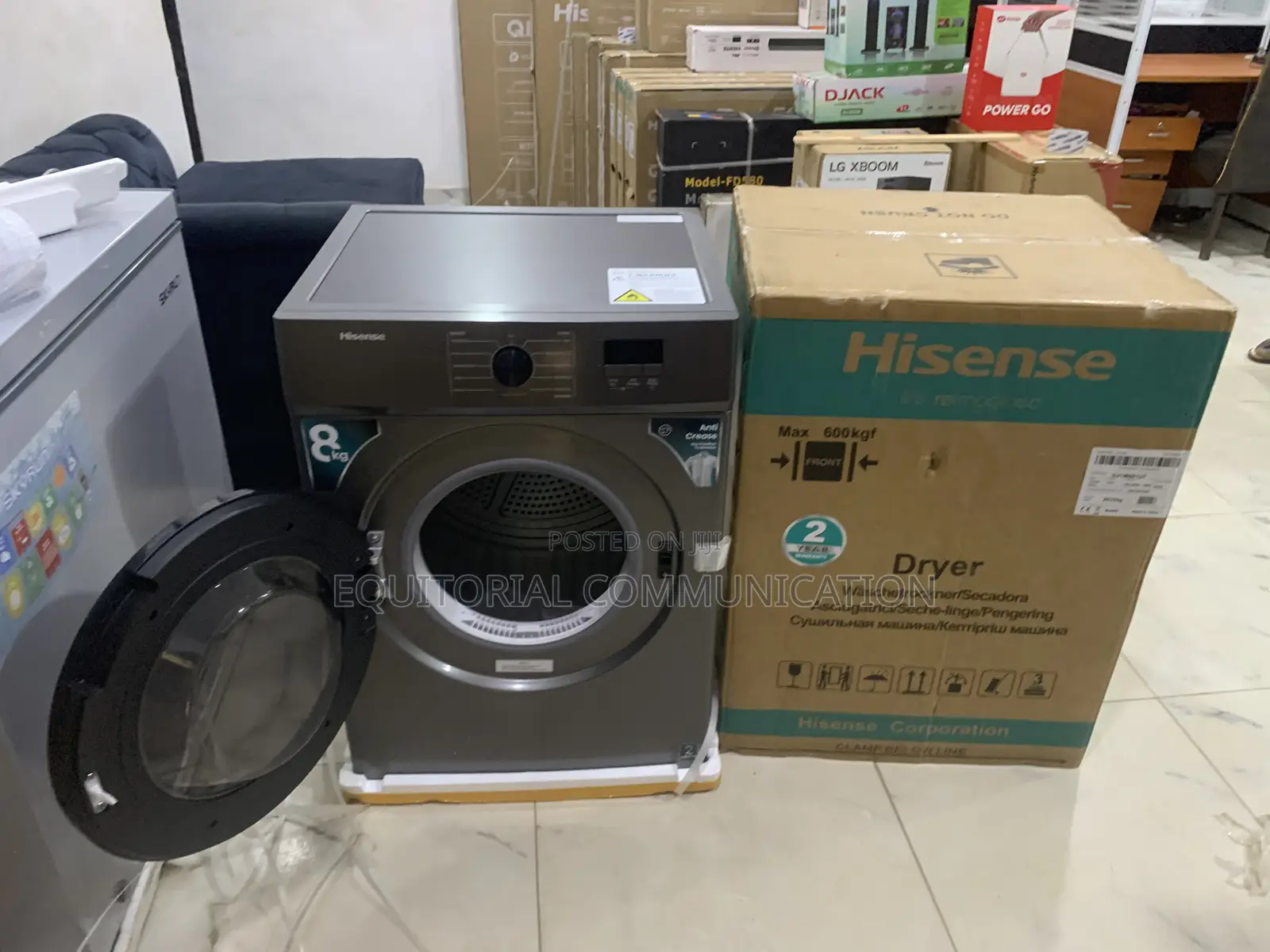 Hisense 8kg Dryer With Smart Controls