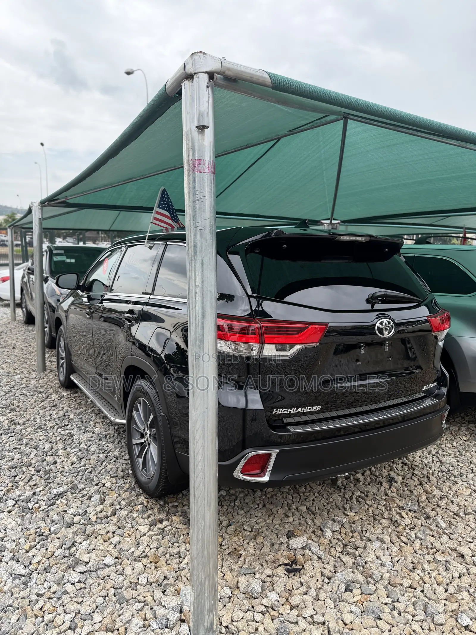 Toyota Highlander XLE 2019 Black