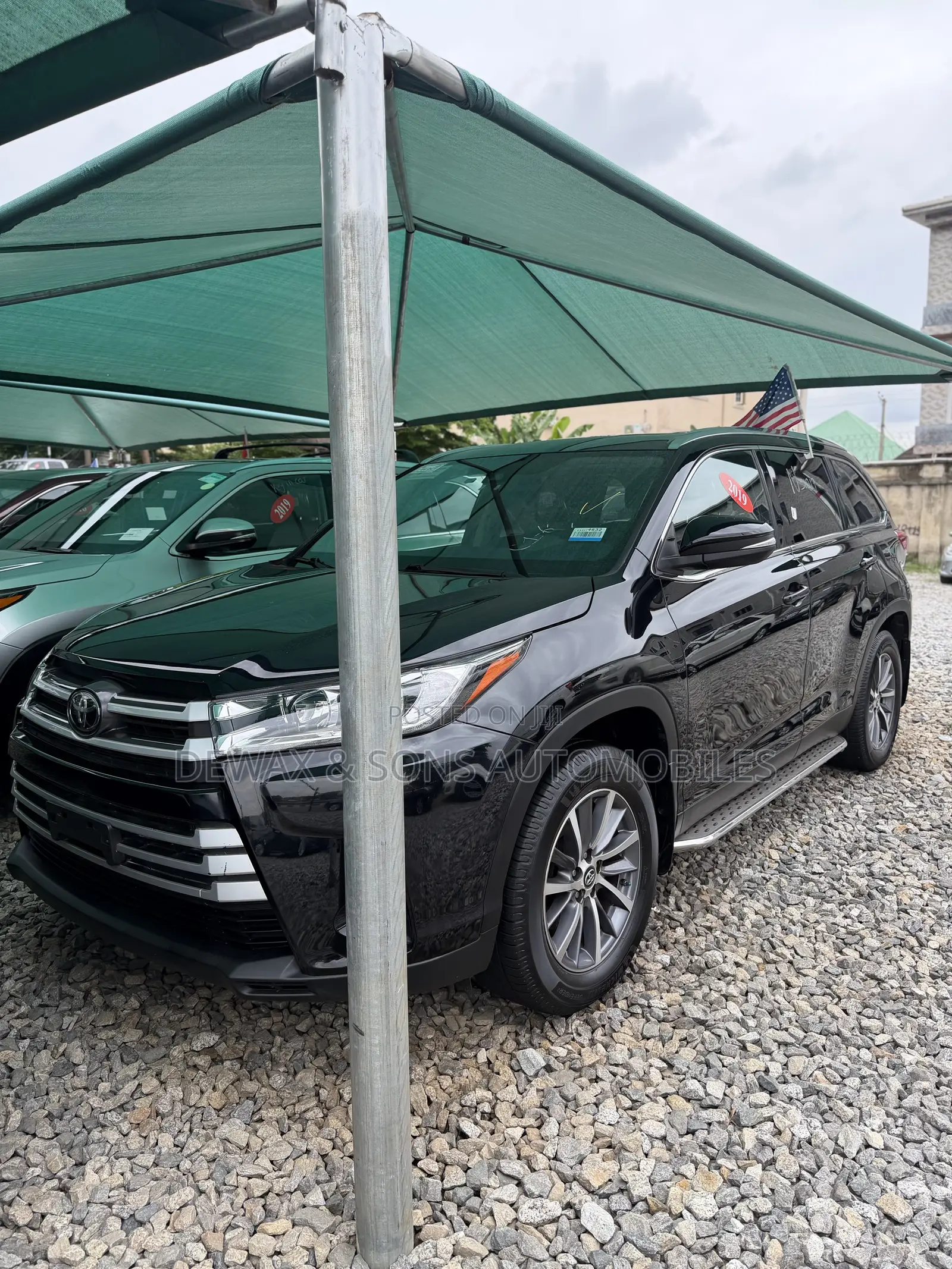 Toyota Highlander XLE 2019 Black
