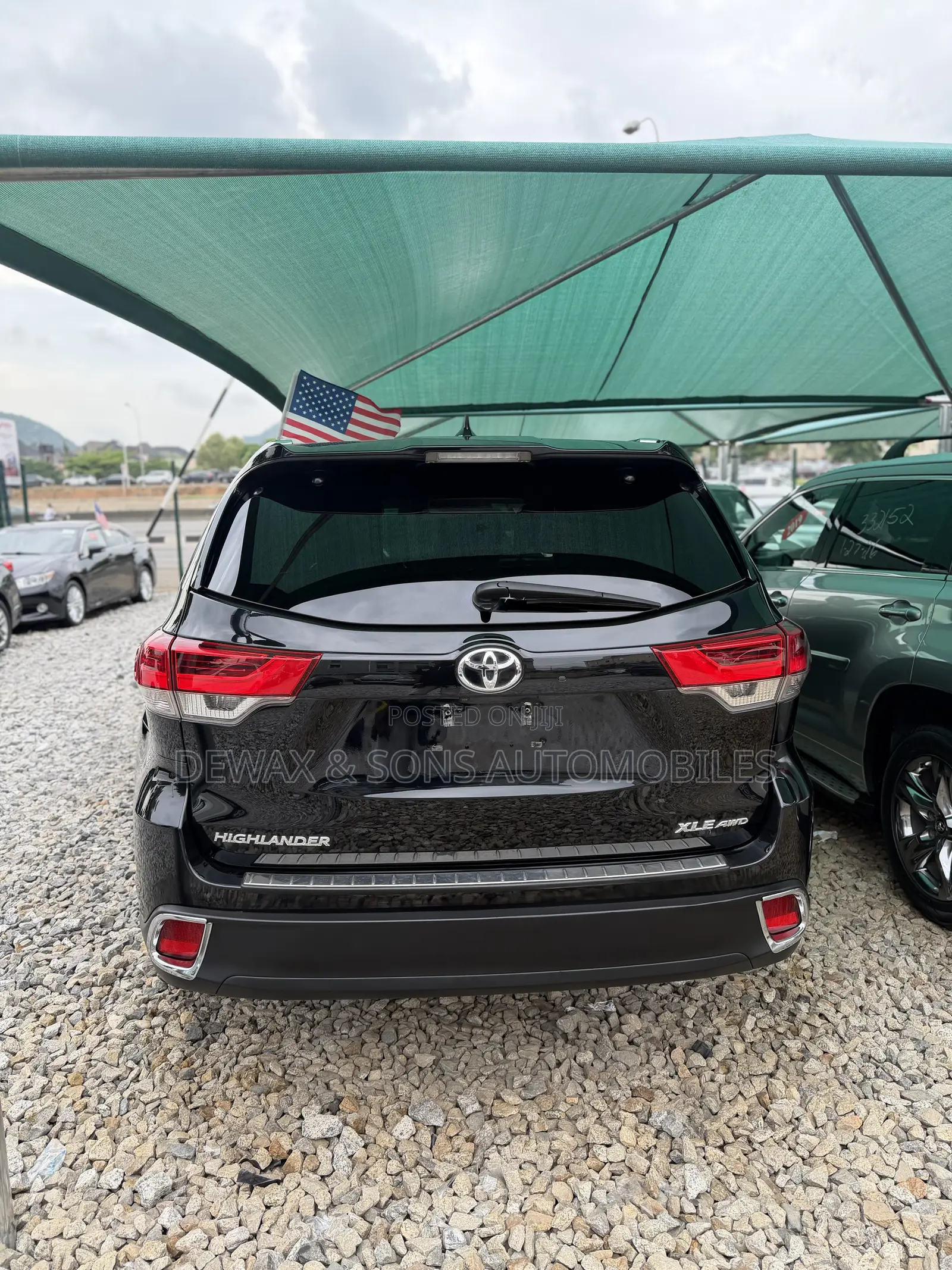 Toyota Highlander XLE 2019 Black