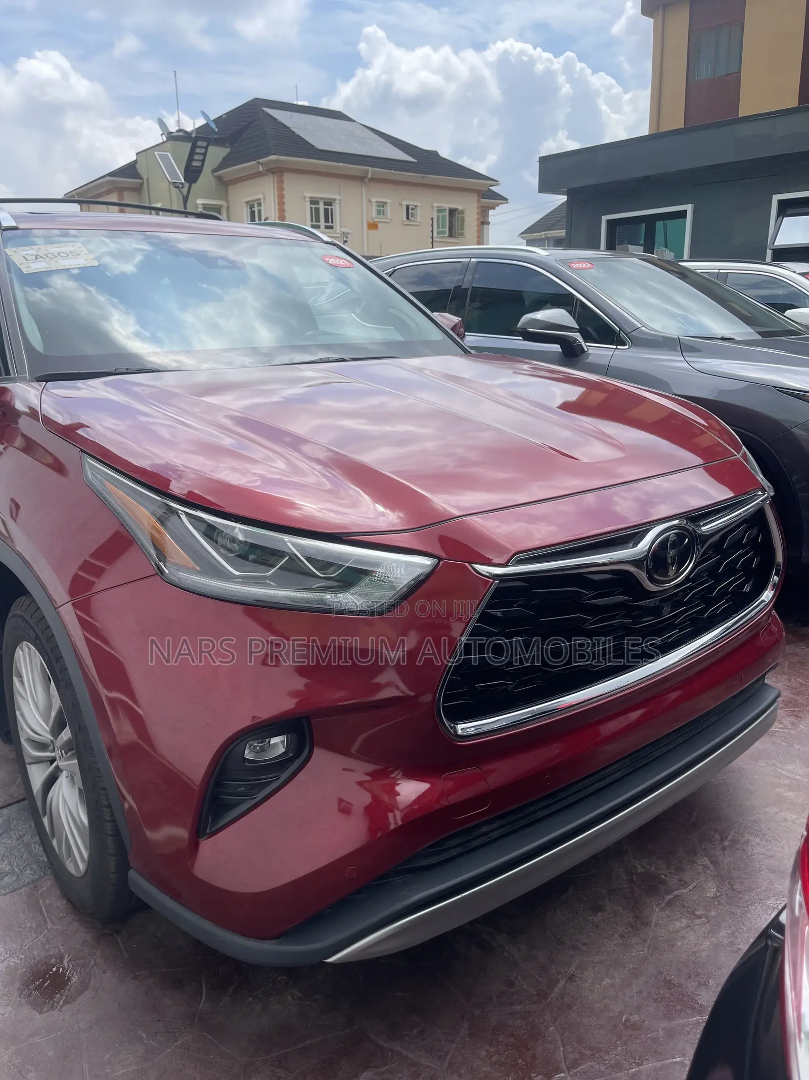 Toyota Highlander Platinum 2021 Burgundy