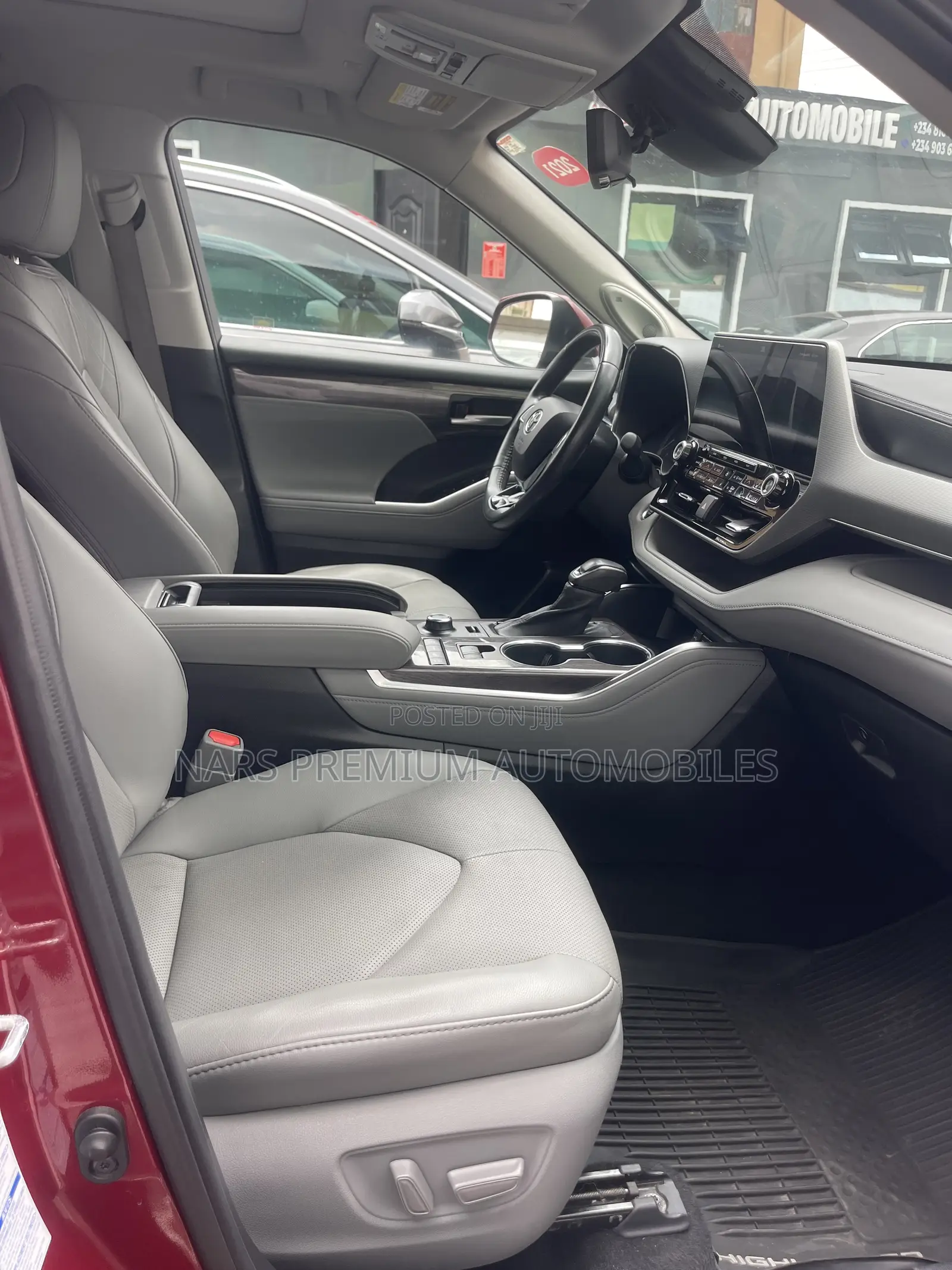 Toyota Highlander Platinum 2021 Burgundy