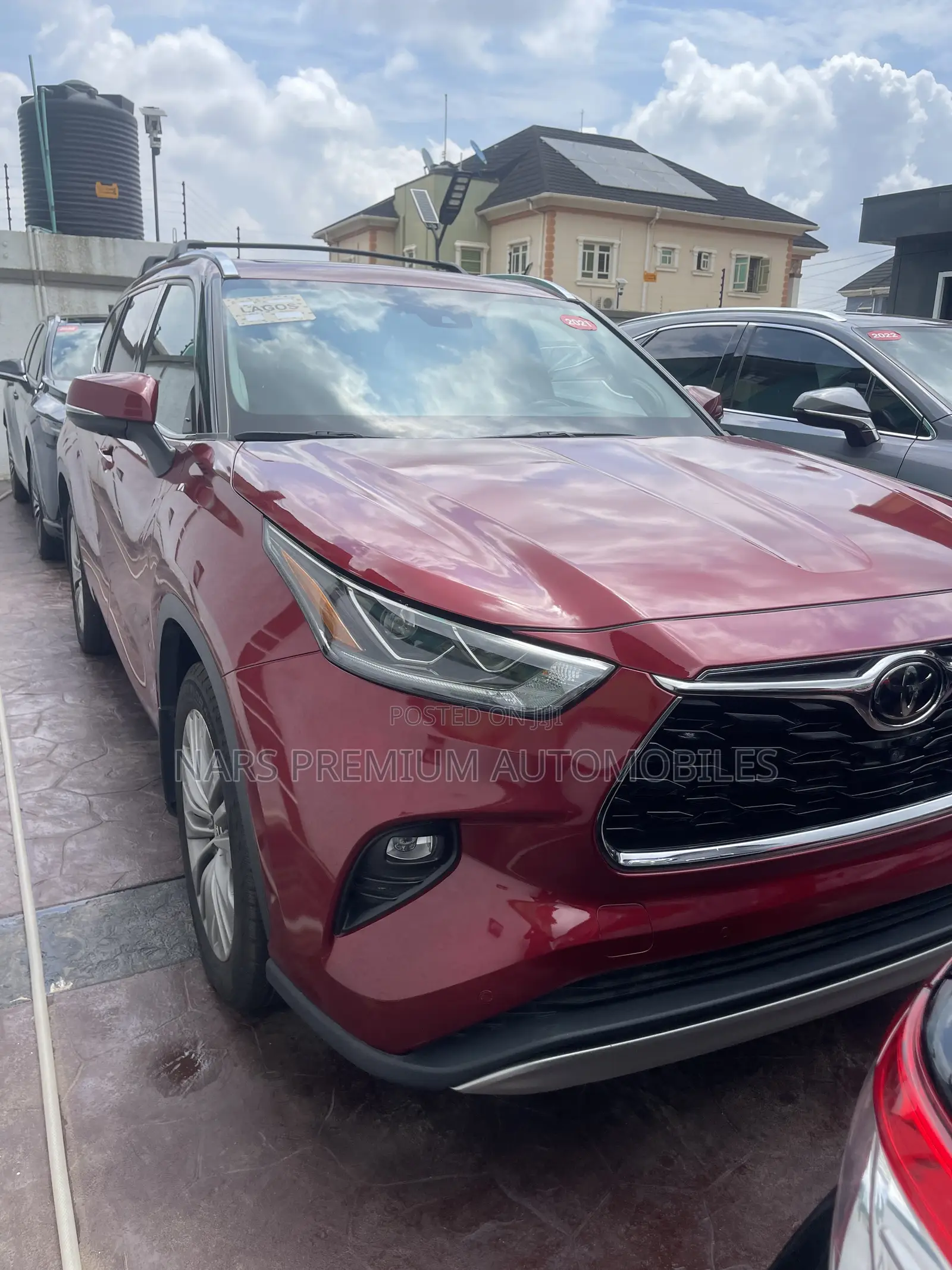 Toyota Highlander Platinum 2021 Burgundy