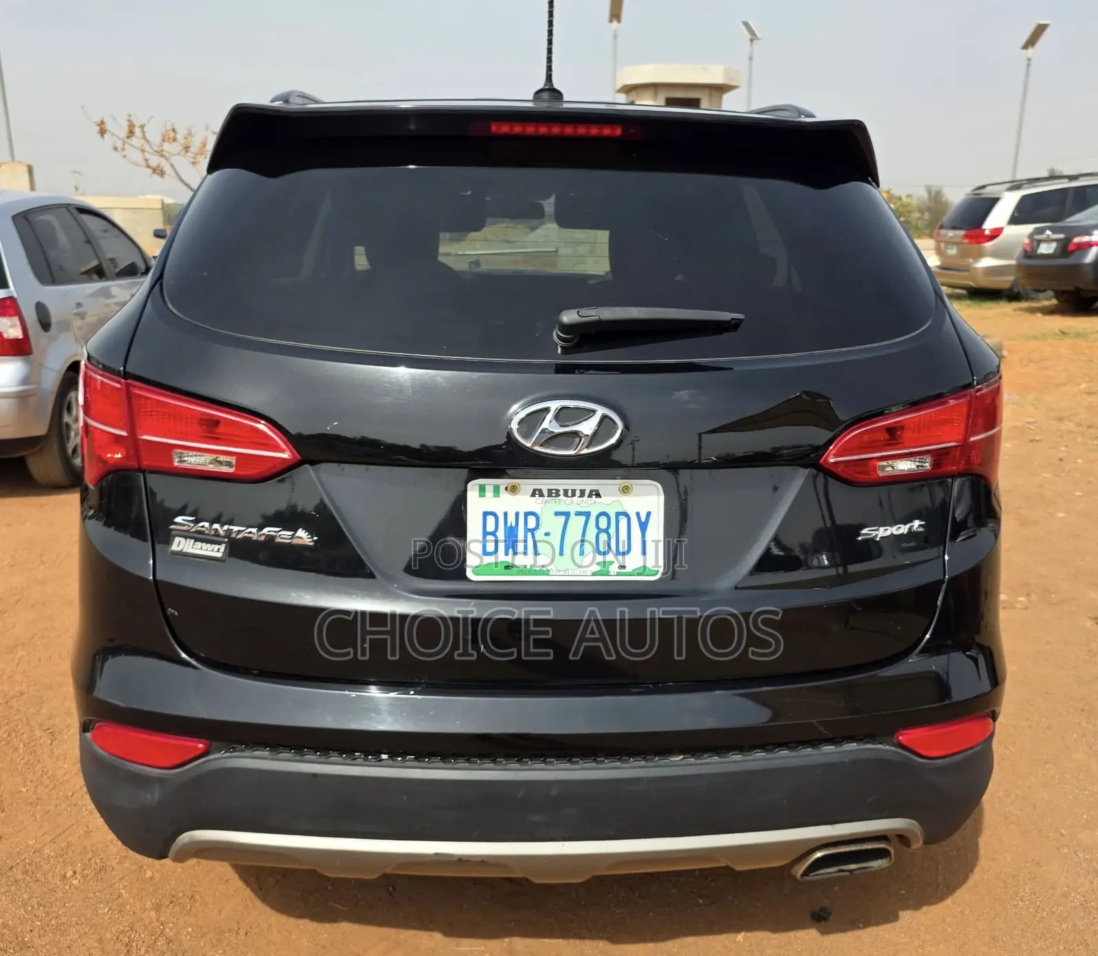 Hyundai Santa Fe Limited AWD 2016 Black