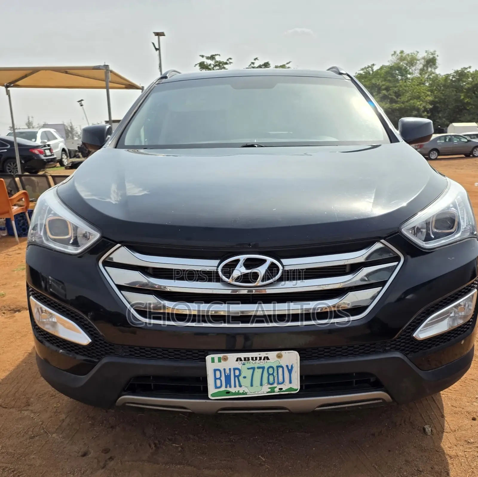 Hyundai Santa Fe Limited AWD 2016 Black