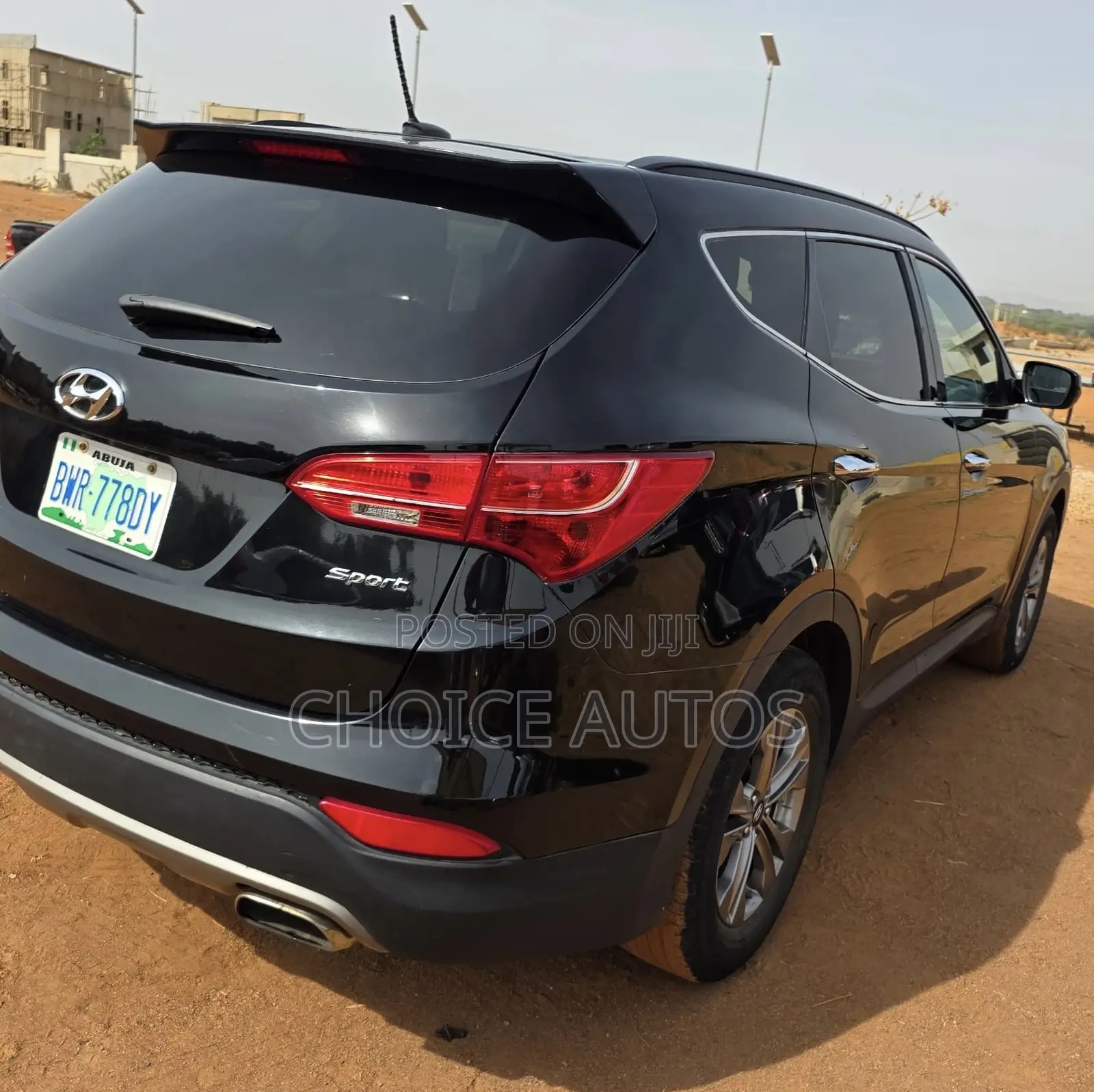 Hyundai Santa Fe Limited AWD 2016 Black