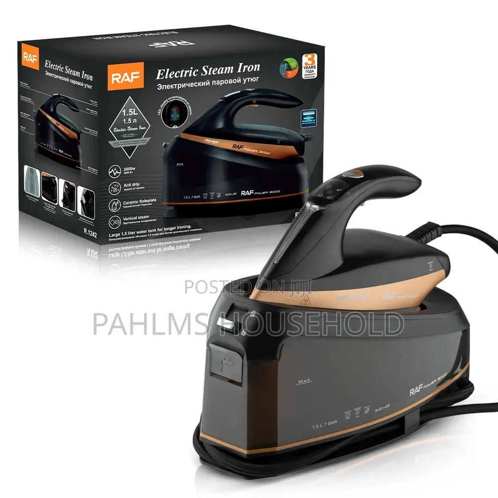 Raf Commercial Generator Steam Iron