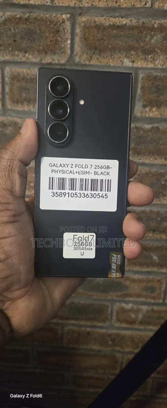 Samsung Galaxy Z Fold7 256 GB Black