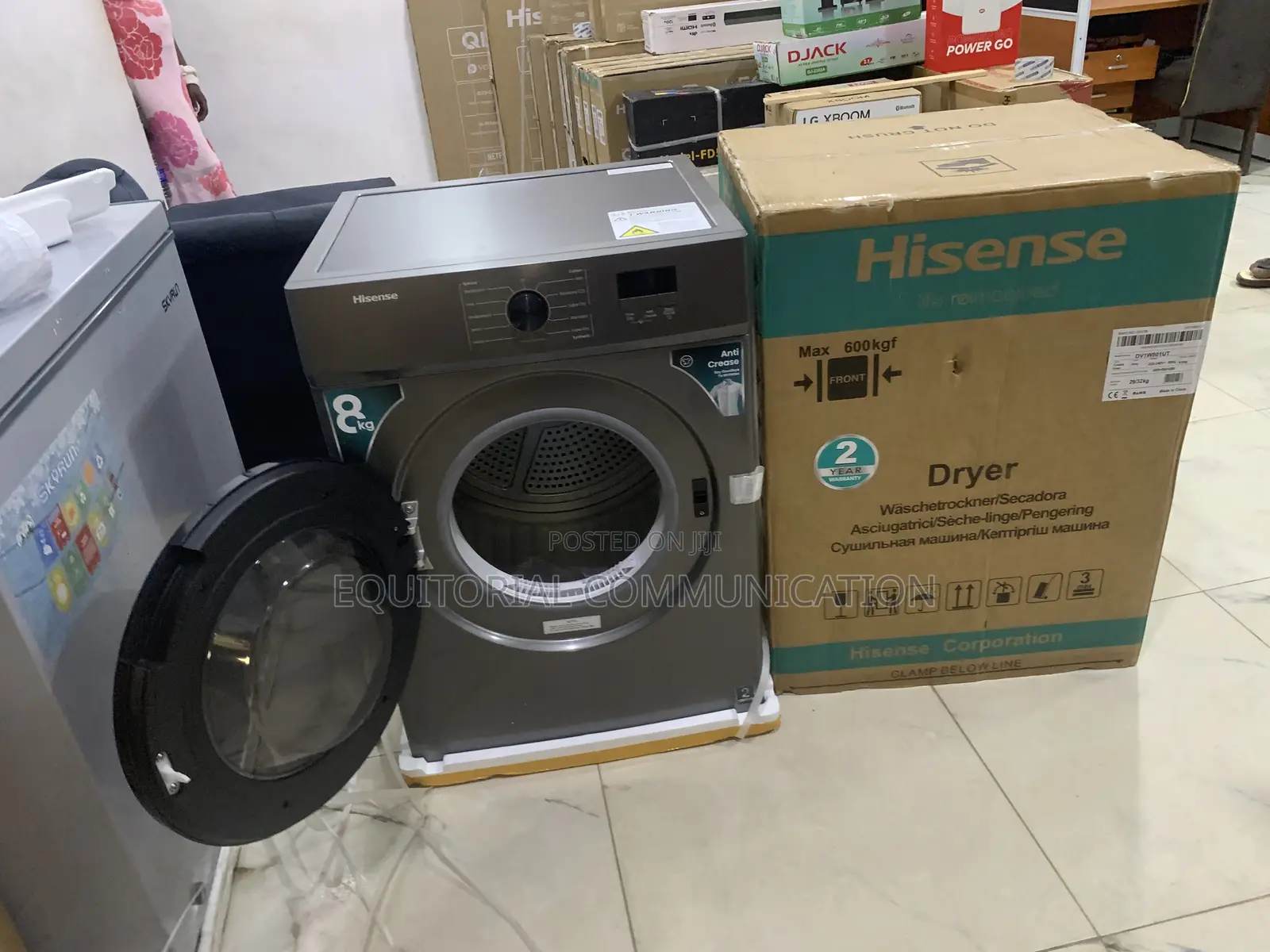 Hisense 8kg Dv1w801ut Clothes Care Dryer
