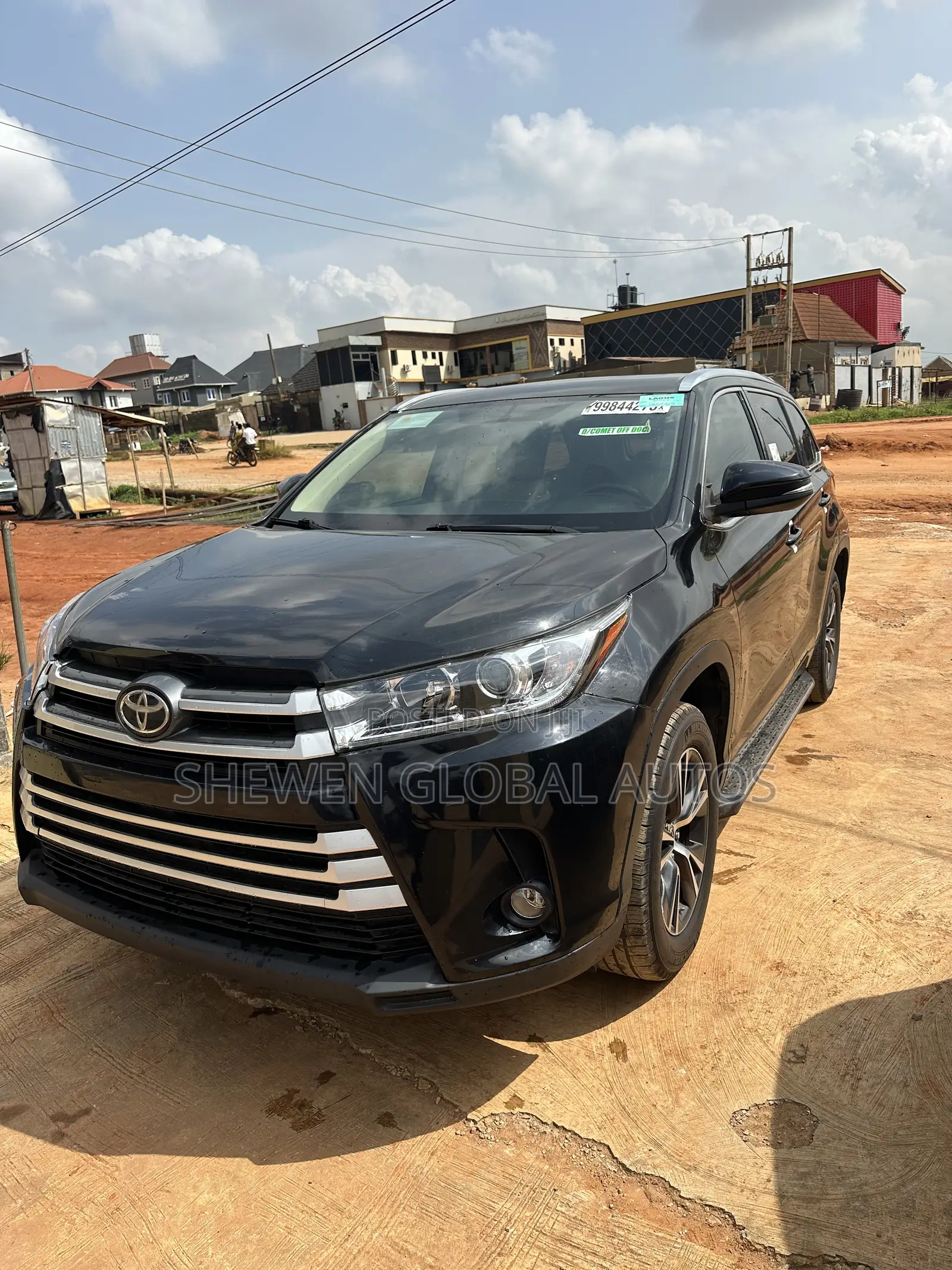 Toyota Highlander XLE V6 4x4 (3.5L 6cyl 6A) 2016 Black