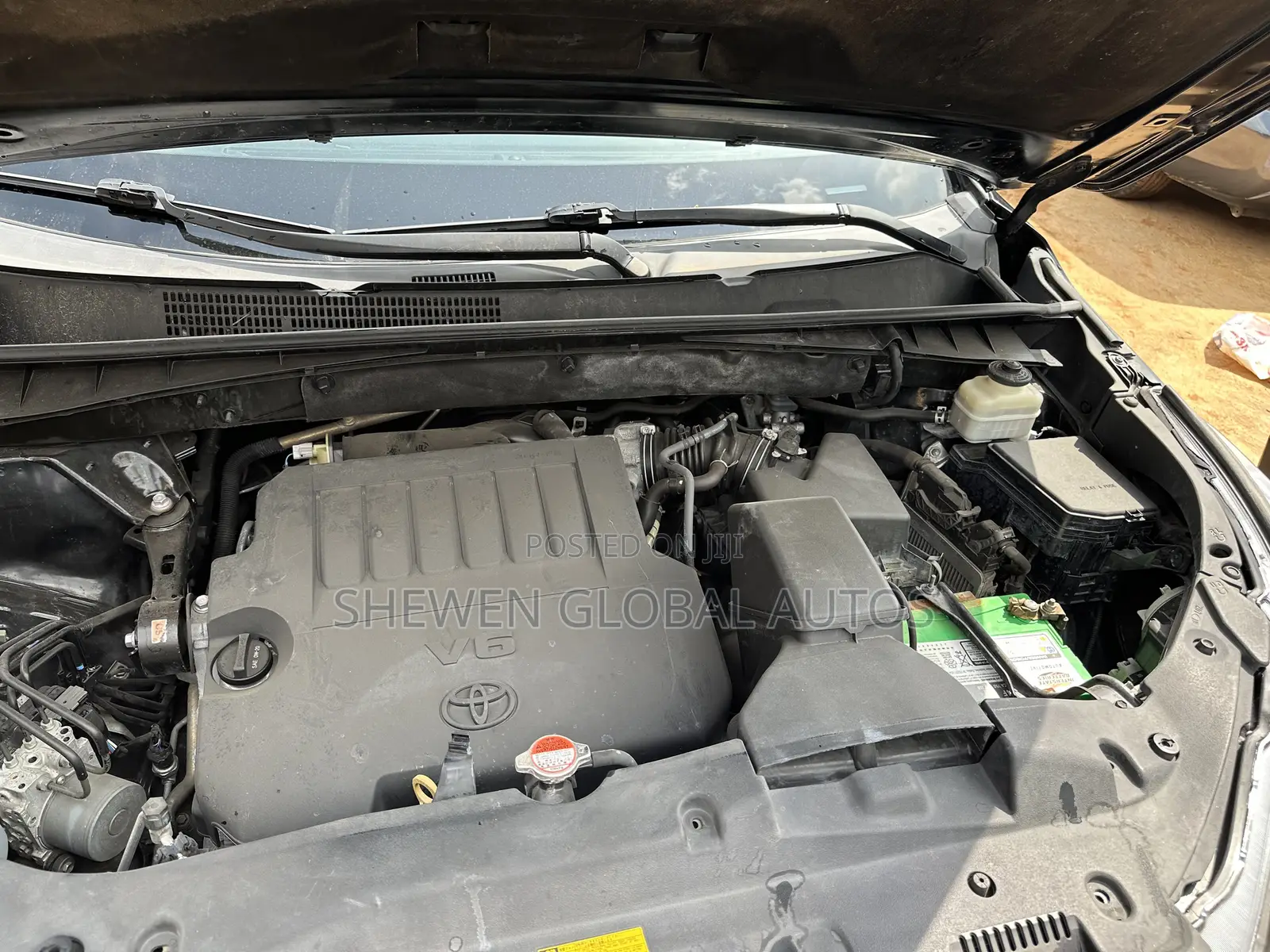 Toyota Highlander XLE V6 4x4 (3.5L 6cyl 6A) 2016 Black