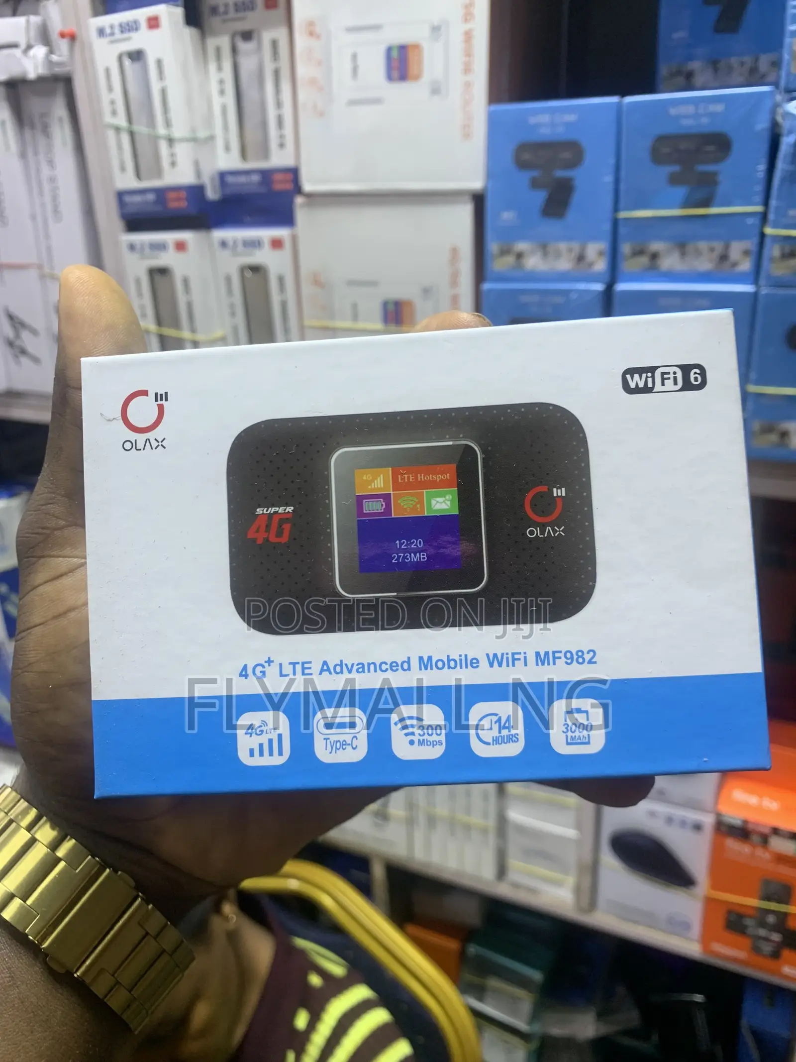 Olax Mf982 4g+ Lte Advanced Mobile Wifi Router