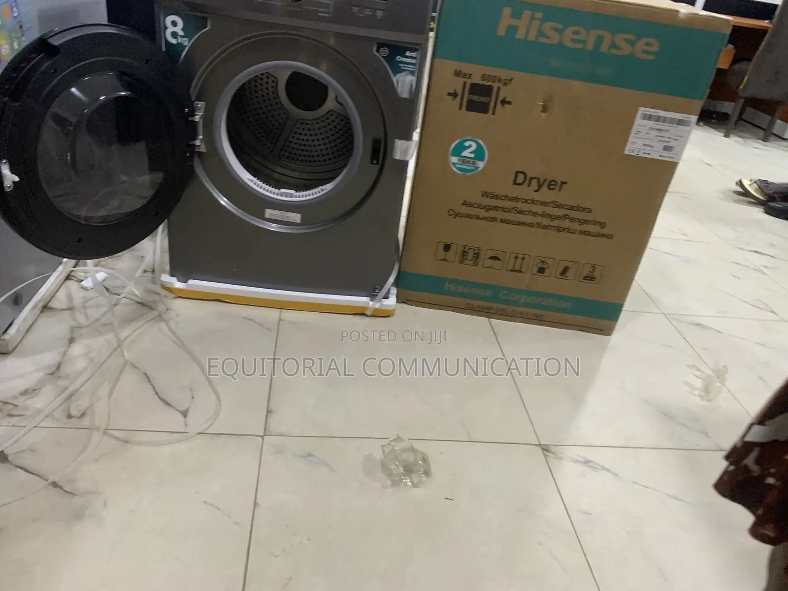 Hisense 8kg Dryer With Multiple Fabric Settings
