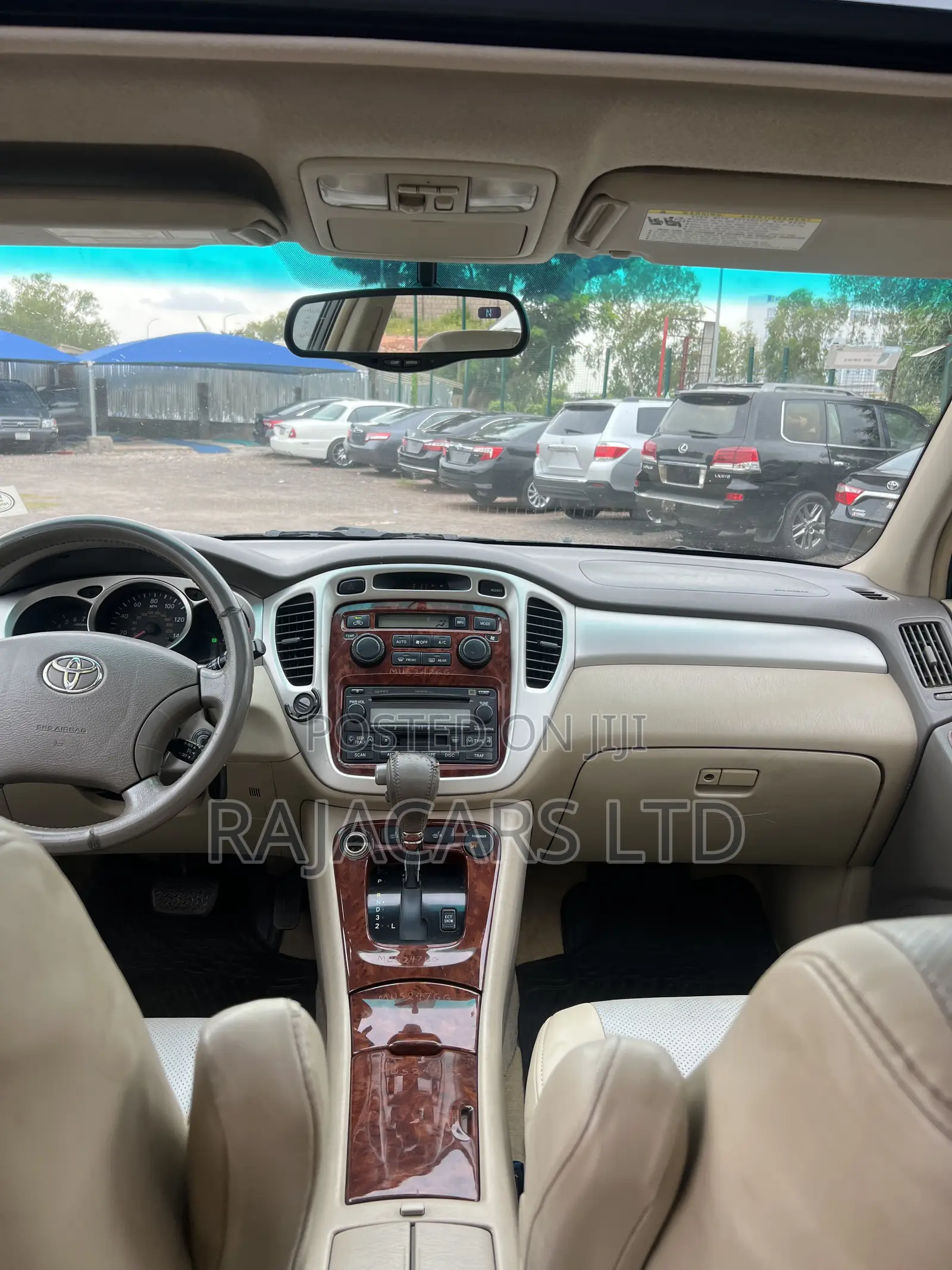 Toyota Highlander V6 2005 Blue
