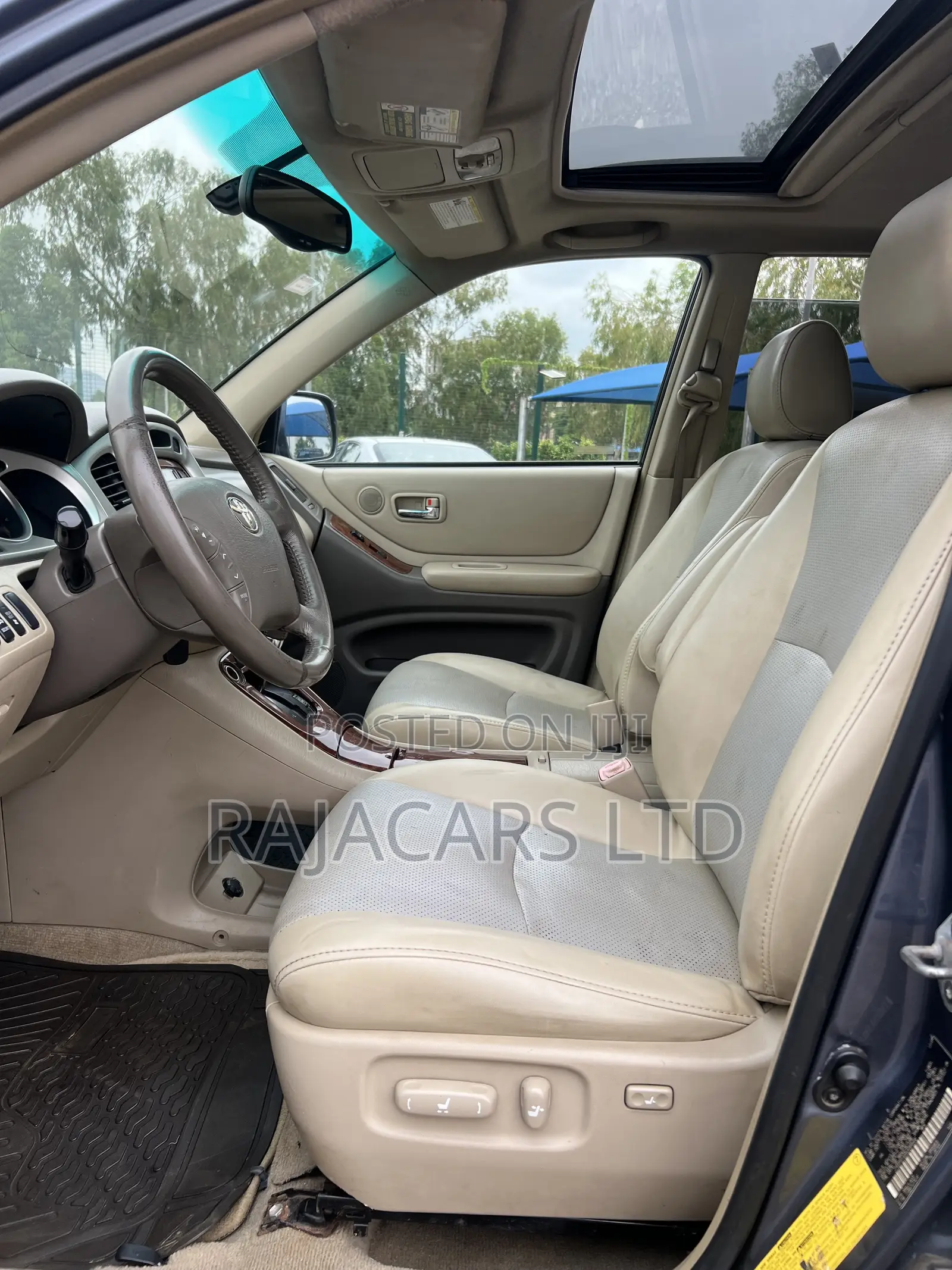 Toyota Highlander V6 2005 Blue
