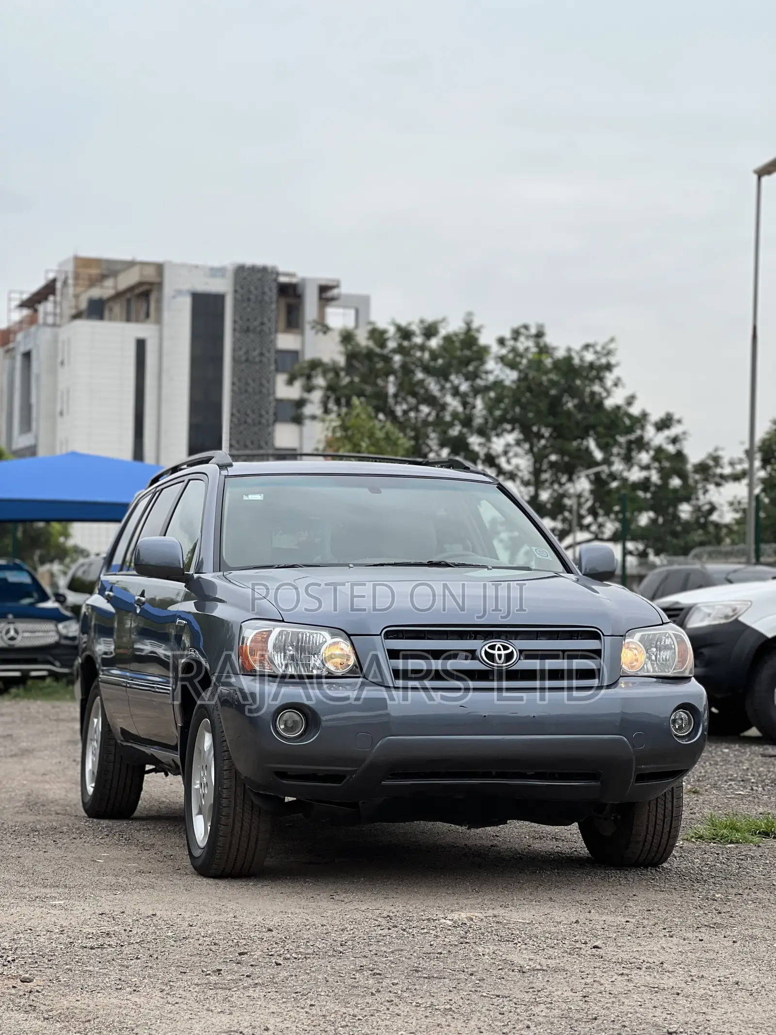 Toyota Highlander V6 2005 Blue