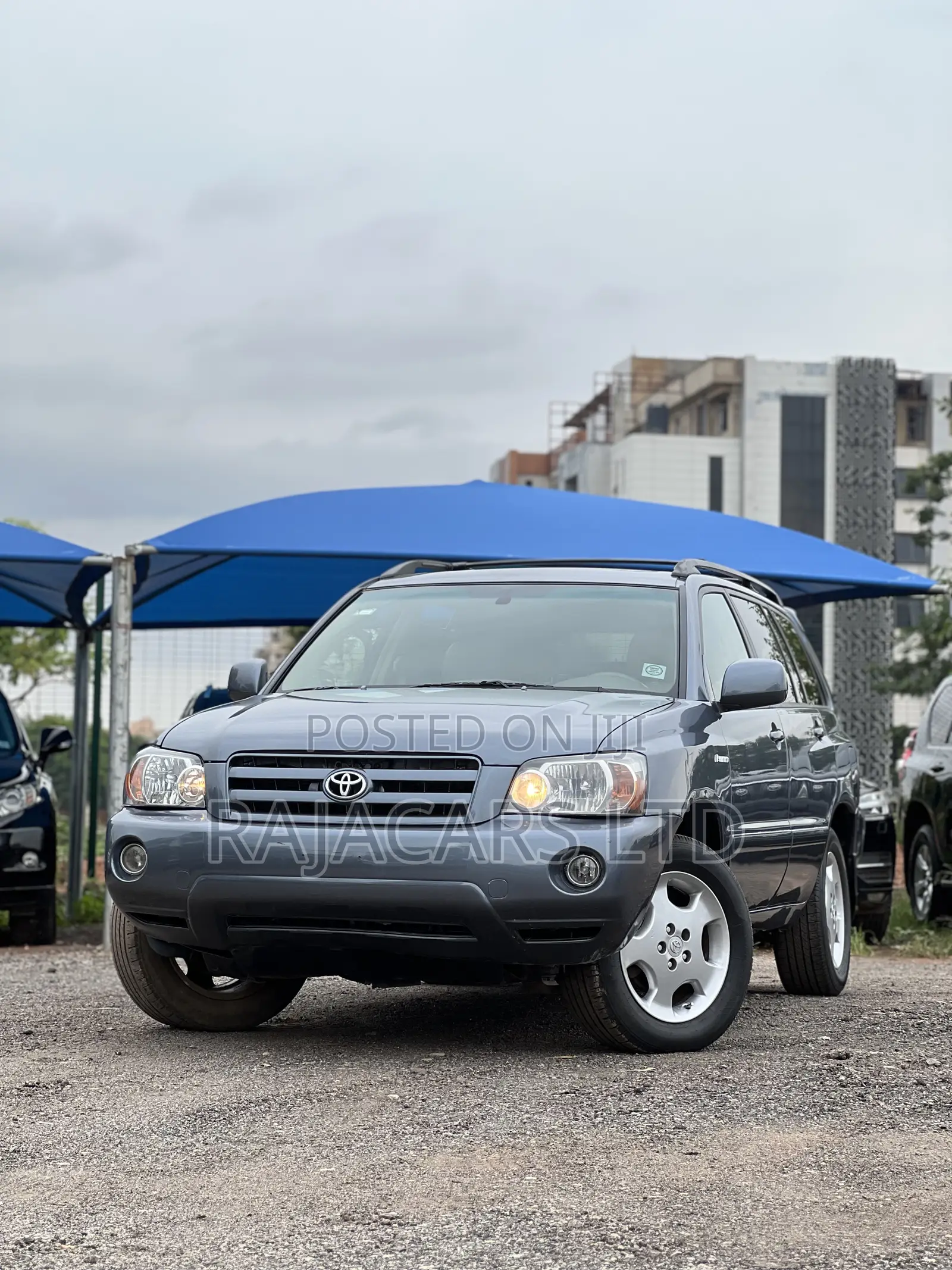 Toyota Highlander V6 2005 Blue