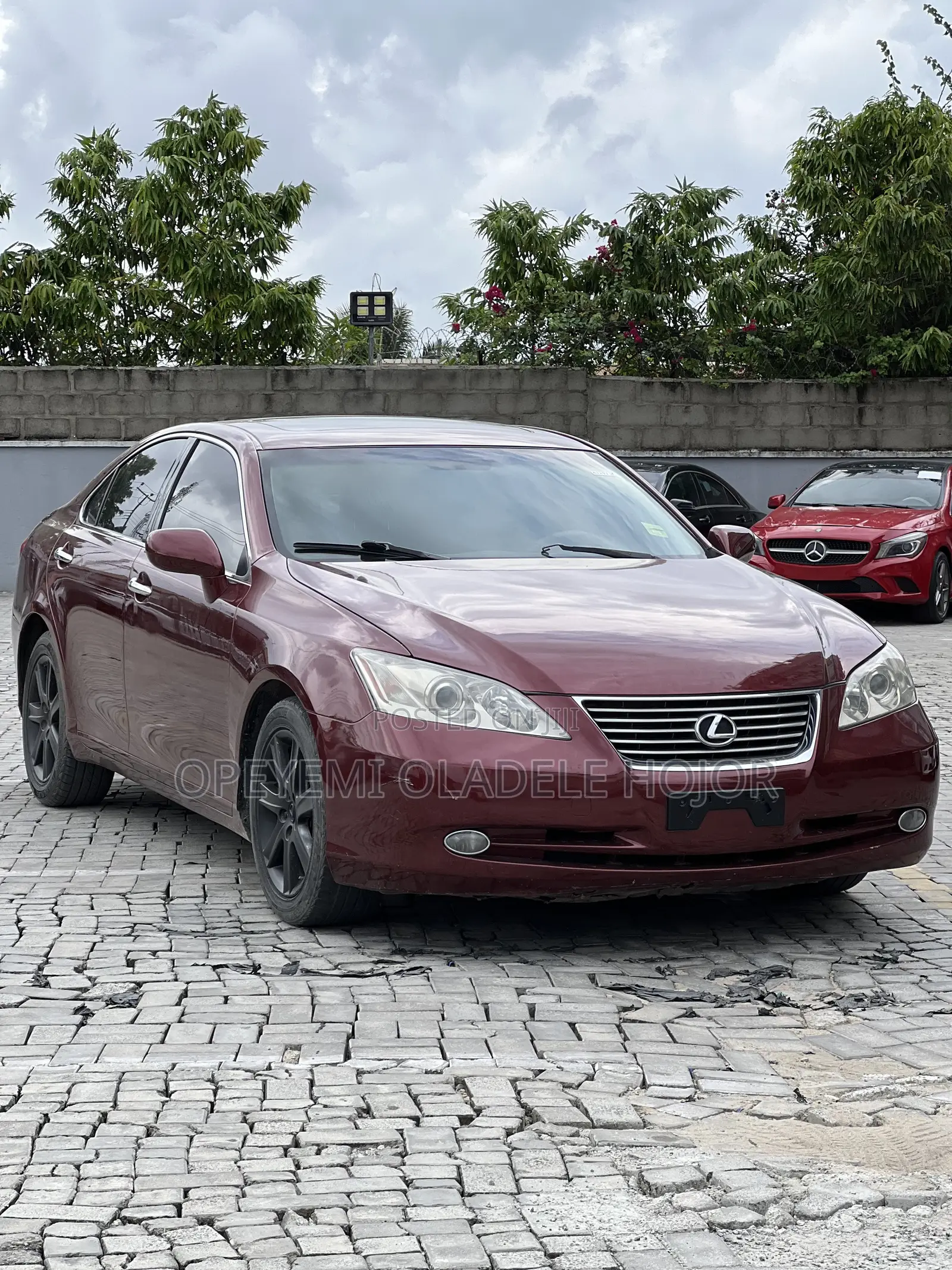 Lexus ES 350 2008 Red
