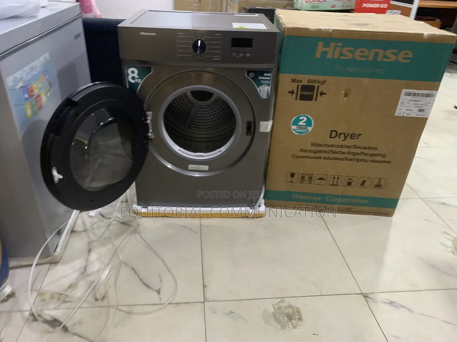 Hisense Front Load Dryer With Fabric Protection