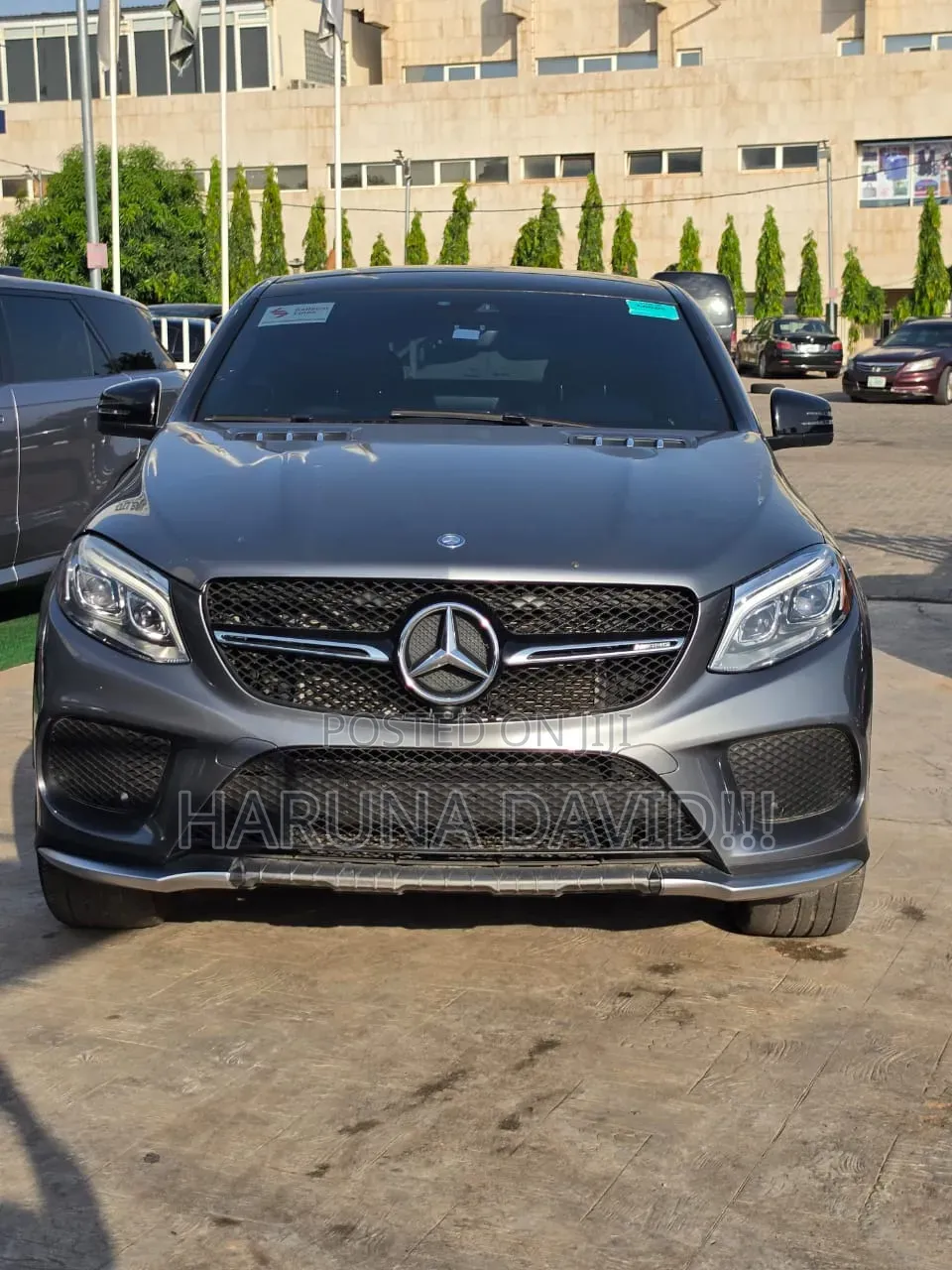 Mercedes-Benz GLE-Class AMG GLE 43 4MATIC 2017 Gray