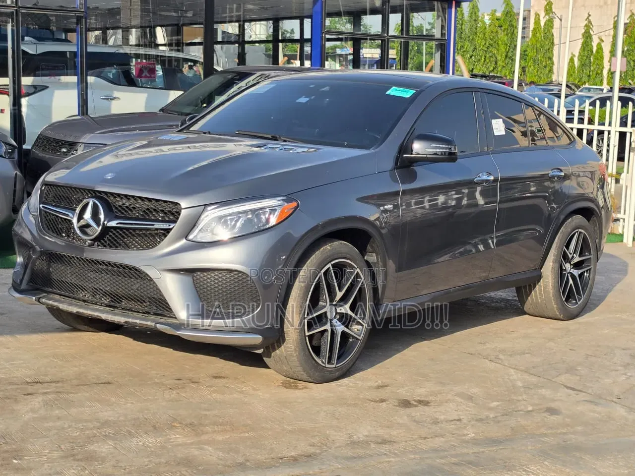 Mercedes-Benz GLE-Class AMG GLE 43 4MATIC 2017 Gray