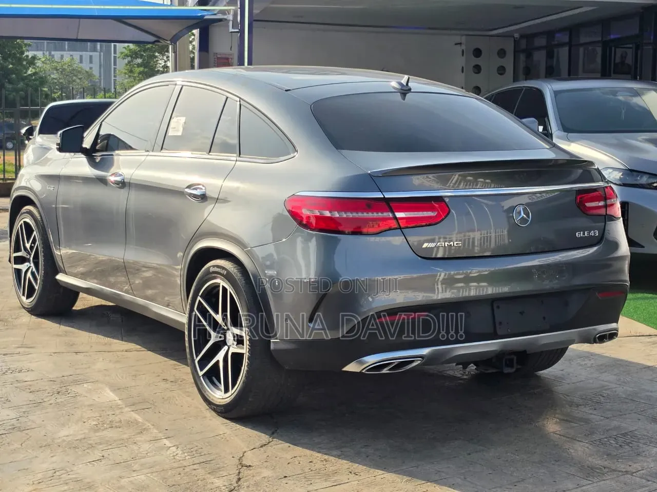 Mercedes-Benz GLE-Class AMG GLE 43 4MATIC 2017 Gray