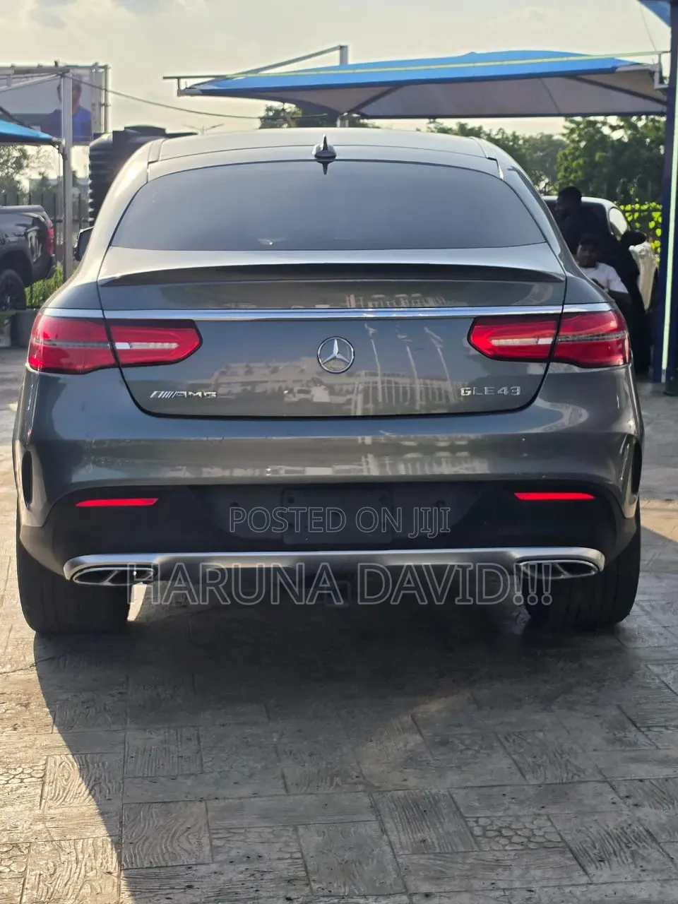 Mercedes-Benz GLE-Class AMG GLE 43 4MATIC 2017 Gray