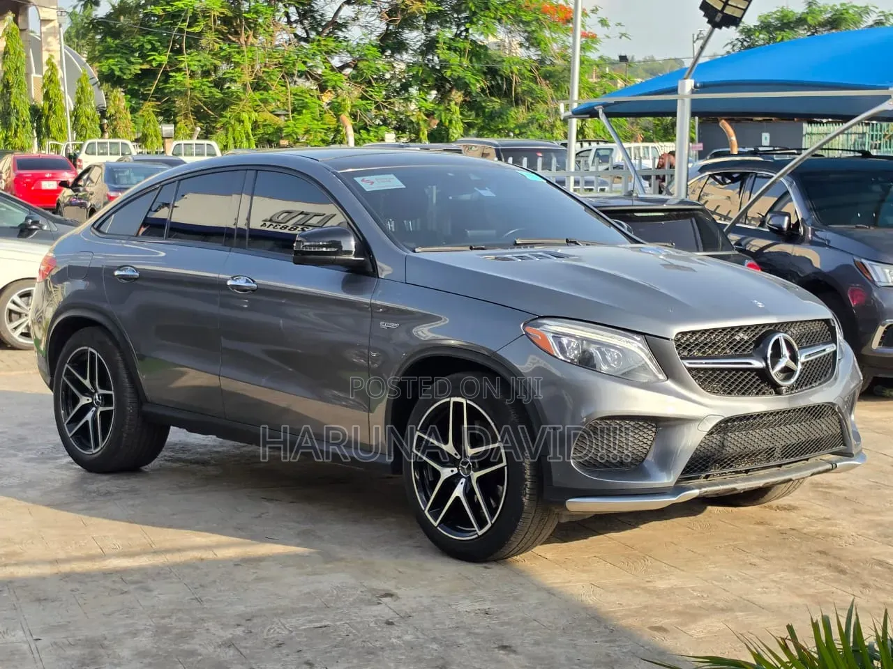 Mercedes-Benz GLE-Class AMG GLE 43 4MATIC 2017 Gray