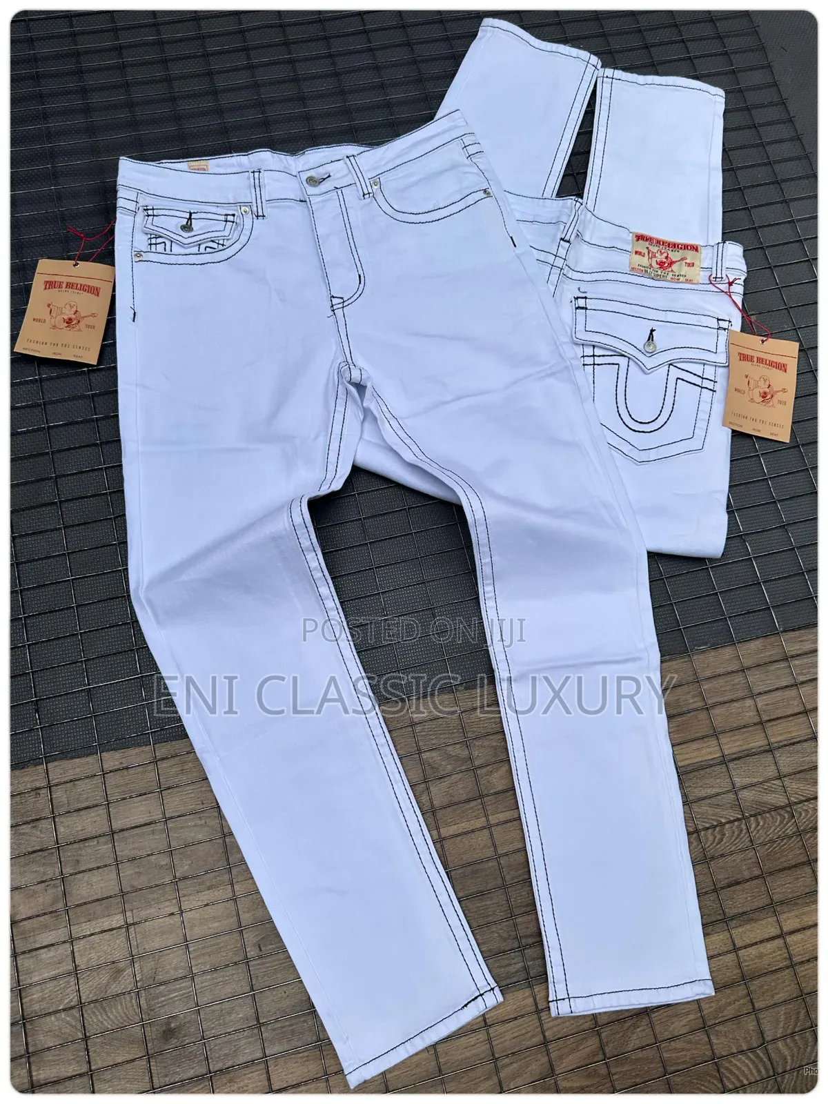 Top Notch Luxury Men's Jeans Ture Religion Well Banded