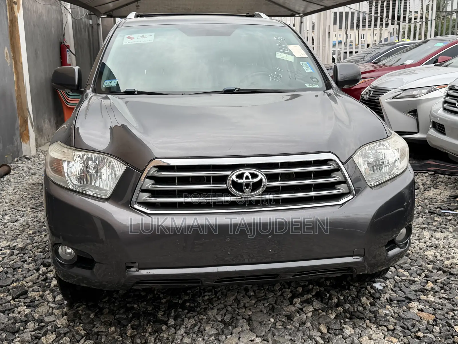 Toyota Highlander Limited 2009 Gray