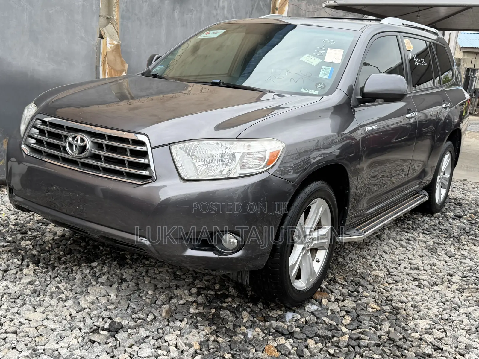 Toyota Highlander Limited 2009 Gray