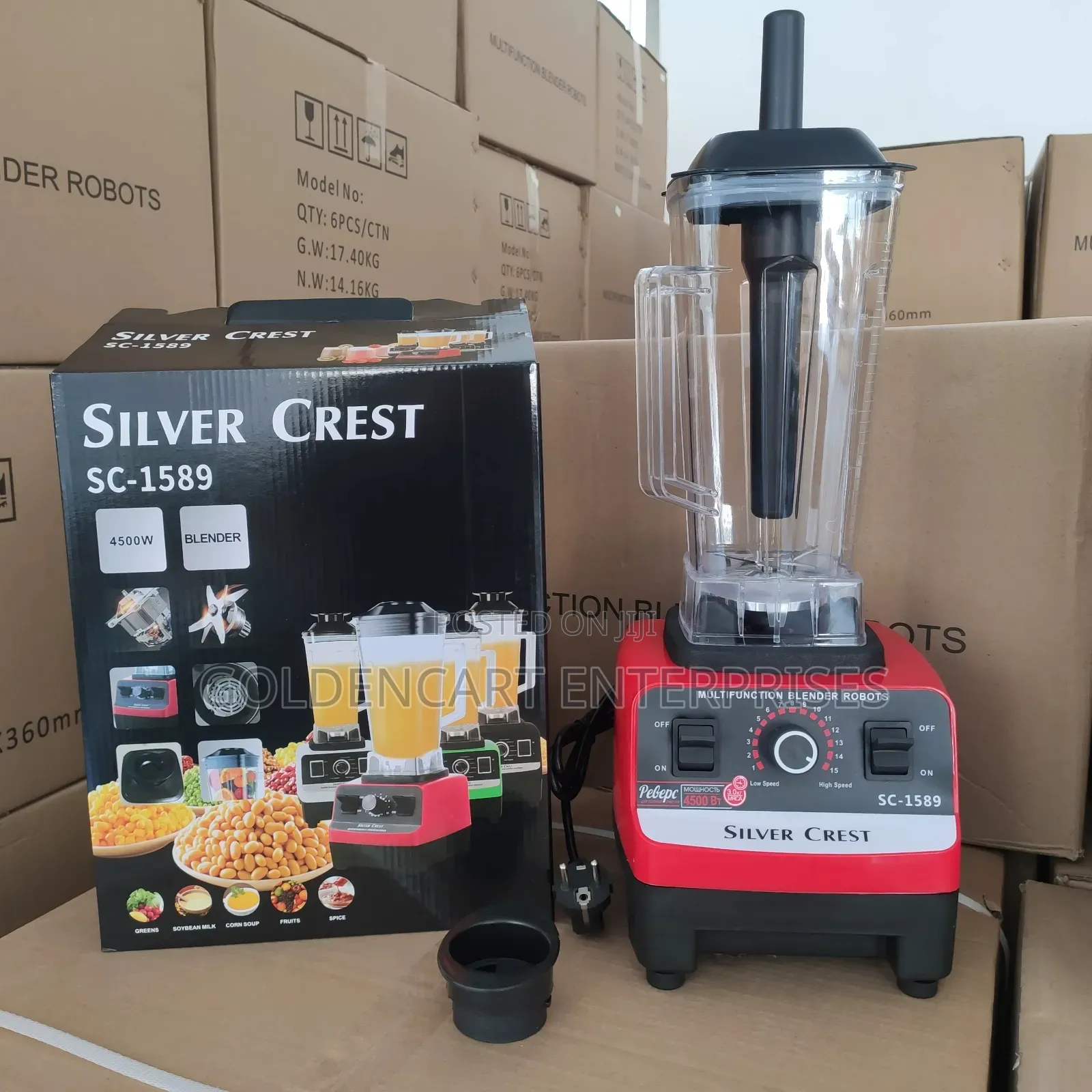 Silver Crest Blender 2 in 1 - Sc-1589