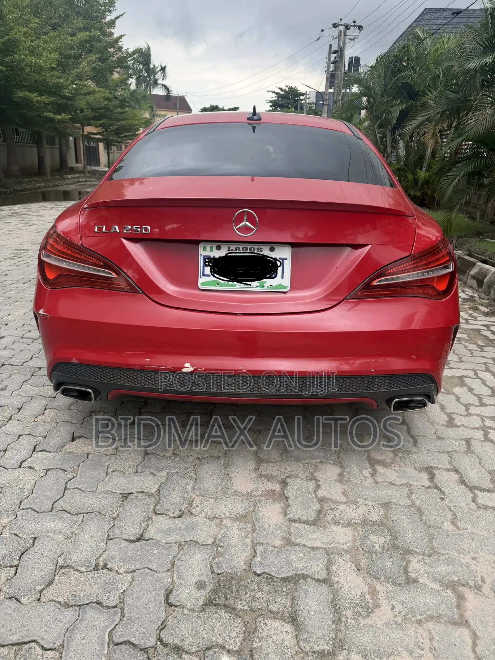 Mercedes-Benz CLA-Class CLA 250 Sedan 2015 Red