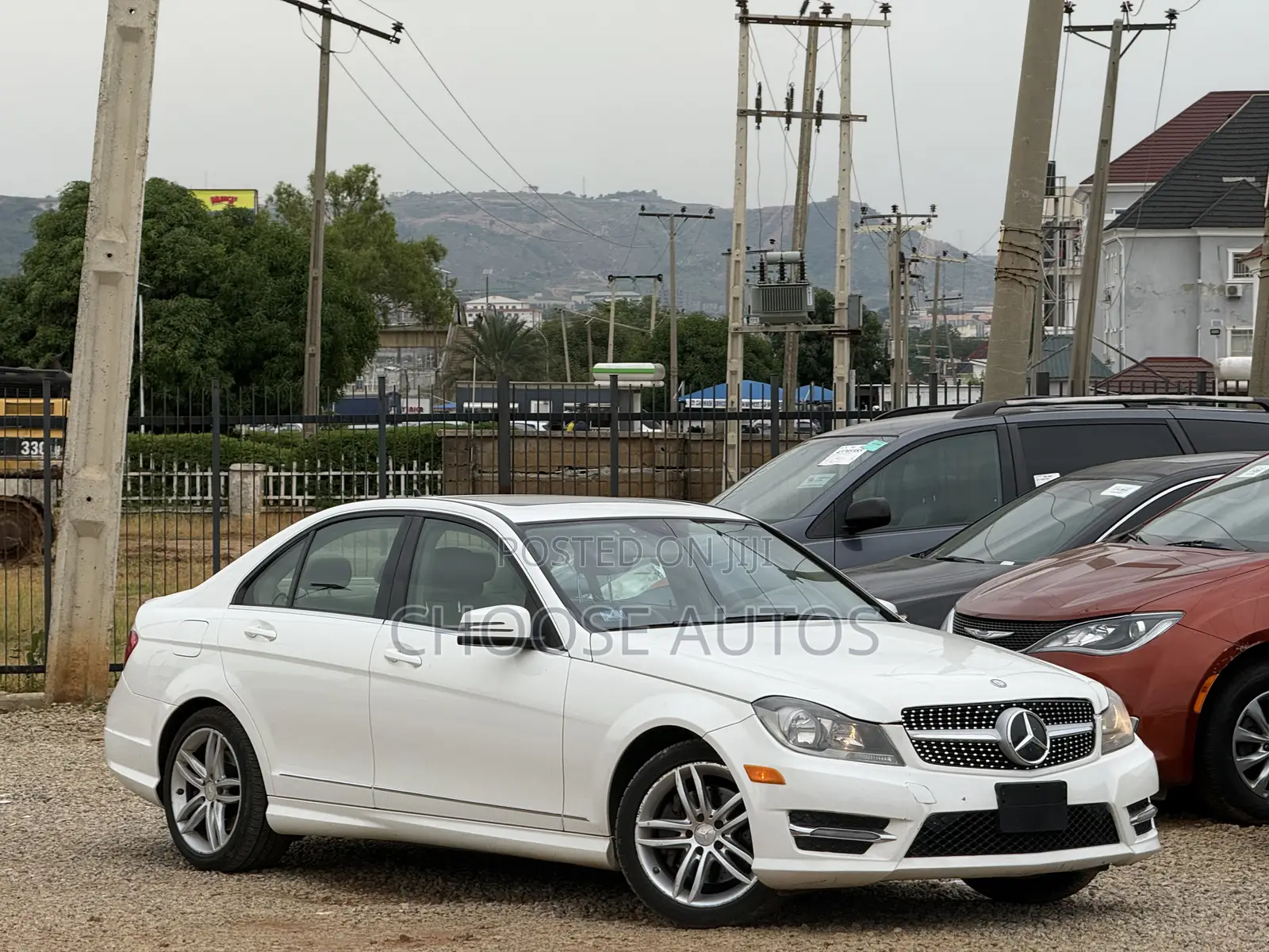 Mercedes-Benz C300 Sport 4Matic Sedan AWD (3.5L 6cyl 7A) 2014 White