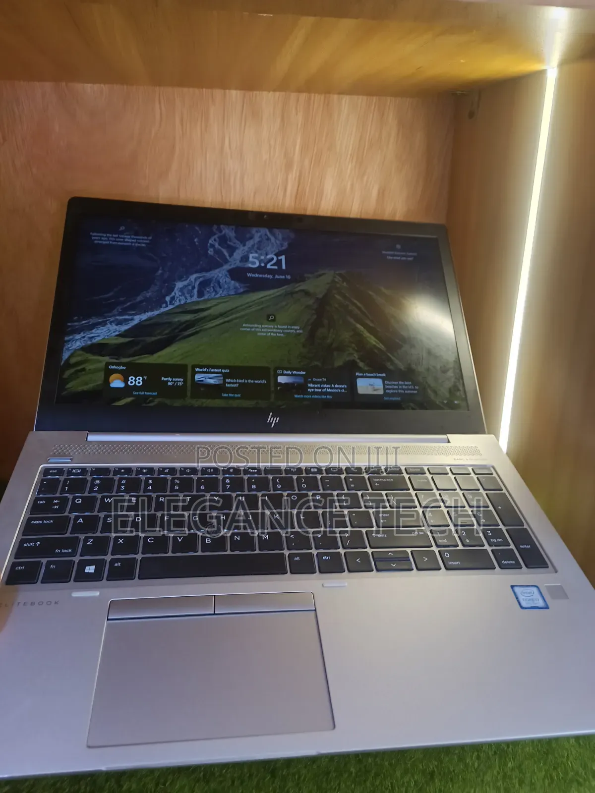 Laptop HP EliteBook 850 G6 16GB Intel Core i7 SSD 256GB