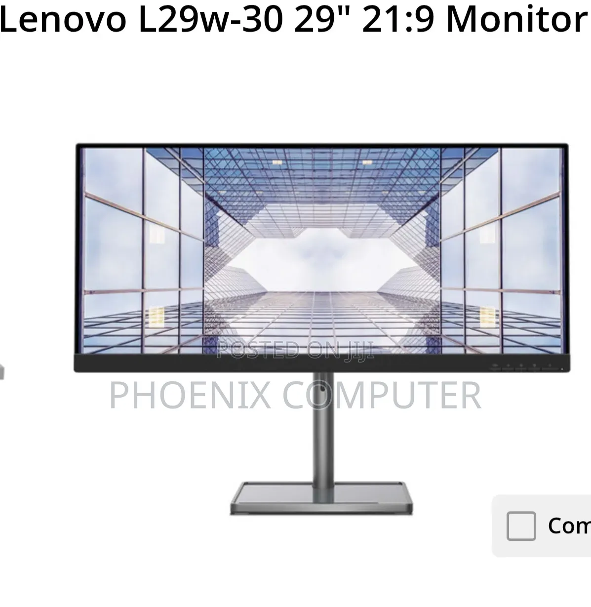 Lenovo L29w-30 29" 21:9 Monitor