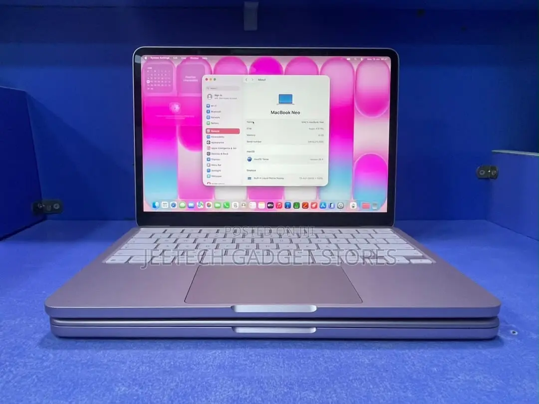 New Laptop Apple MacBook Neo 2026 8GB SSD 512GB