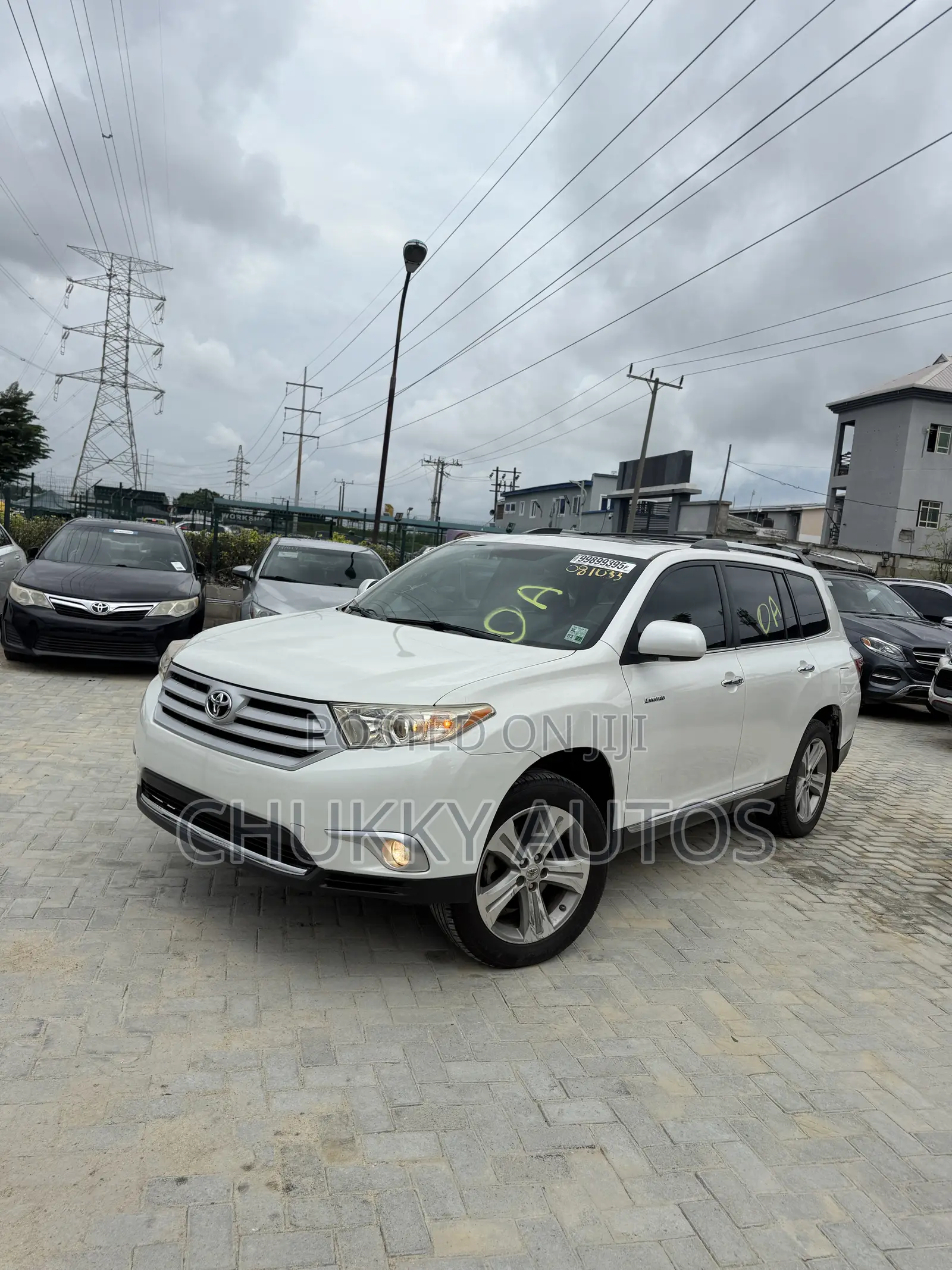 Toyota Highlander Limited 2012 White
