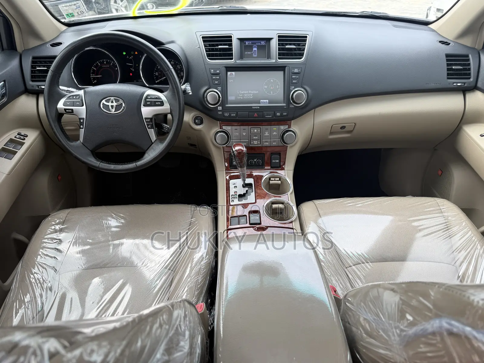 Toyota Highlander Limited 2012 White