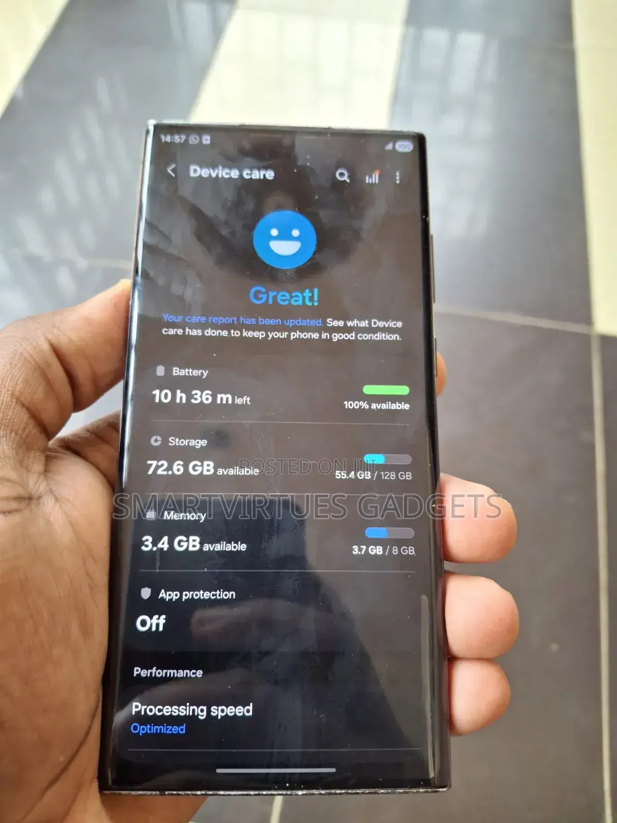 Samsung Galaxy S22 Ultra 5G 128 GB Black